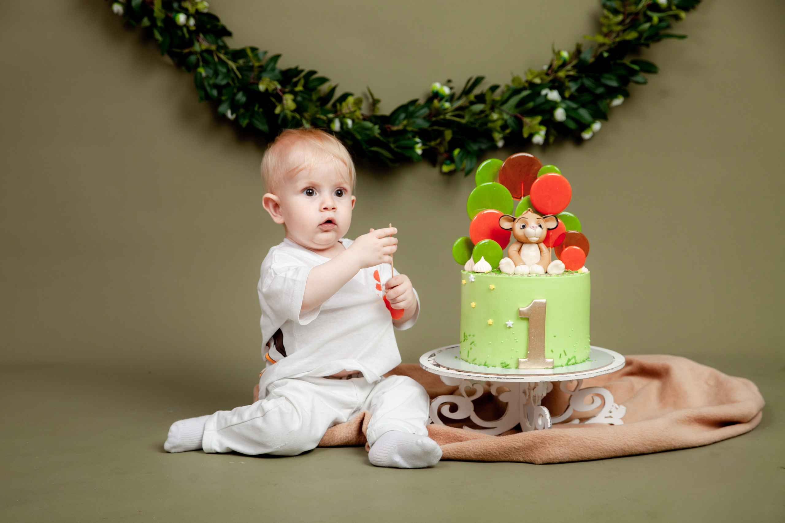 Фотосессия на годик Андраника. Фотограф в Железнодорожном и Балашихе