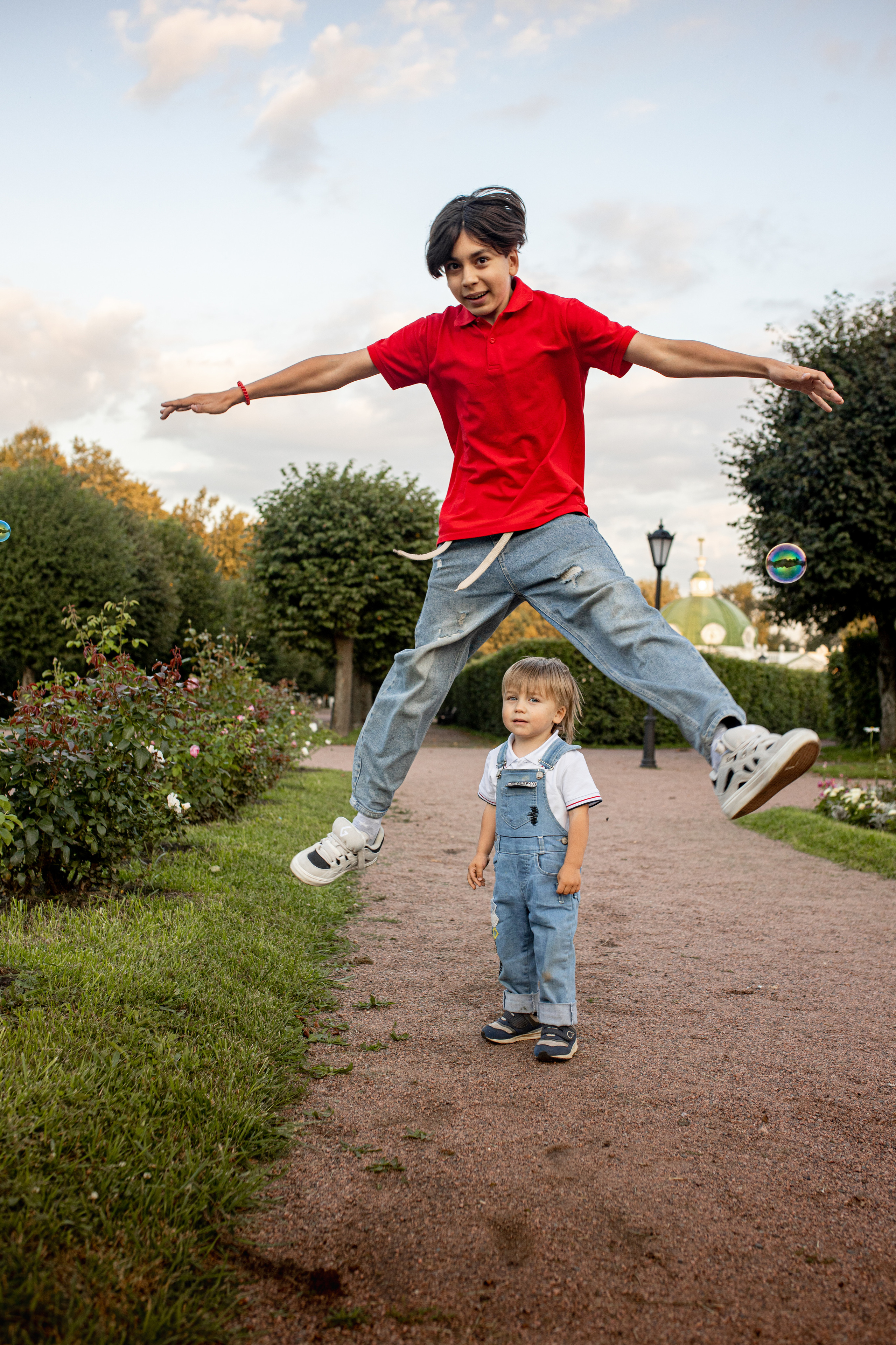 Семейная фотосессия в Кусково. Фотограф в Железнодорожном и Балашихе