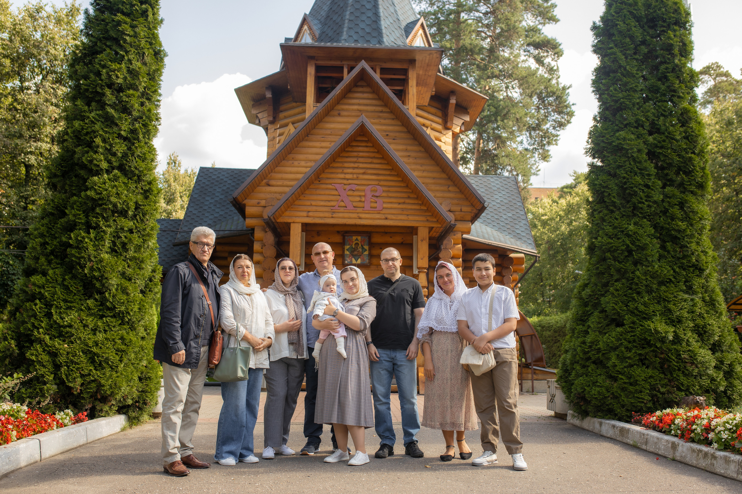 Фотосессия Таинства крещения ВНИИПО. Фотограф в Железнодорожном и Балашихе