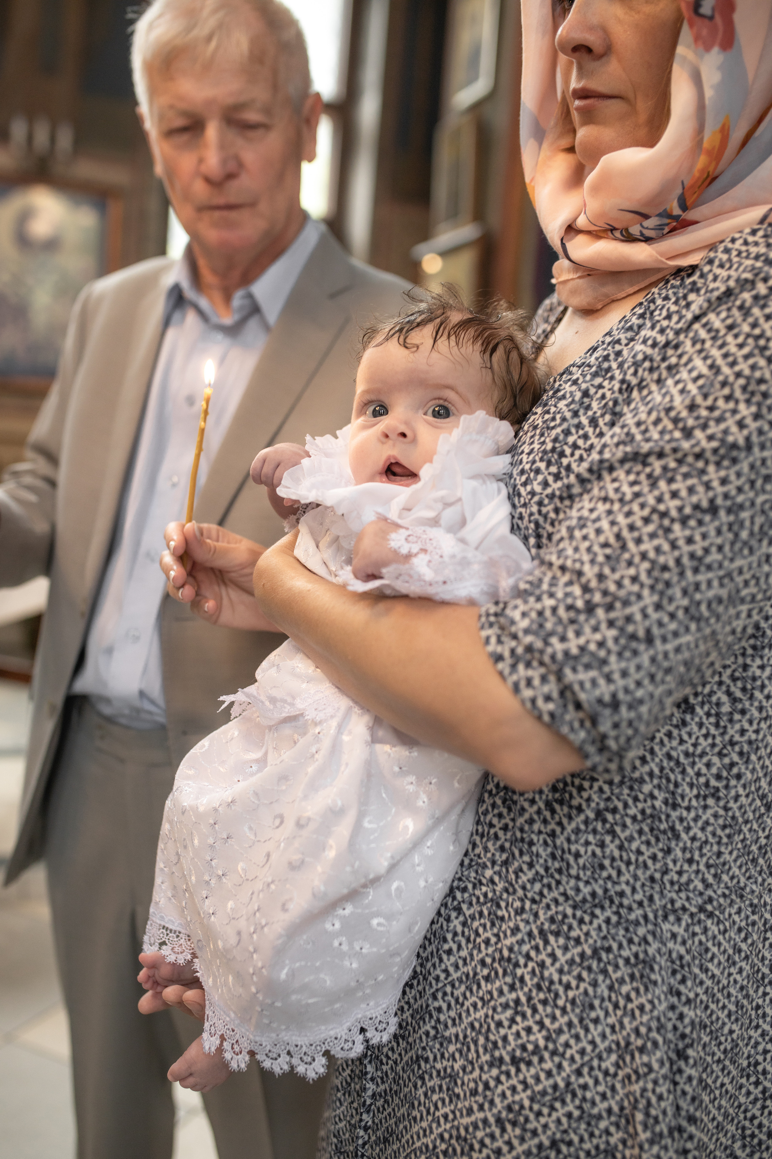 Таинство крещения Вероники. Фотограф в Железнодорожном и Балашихе