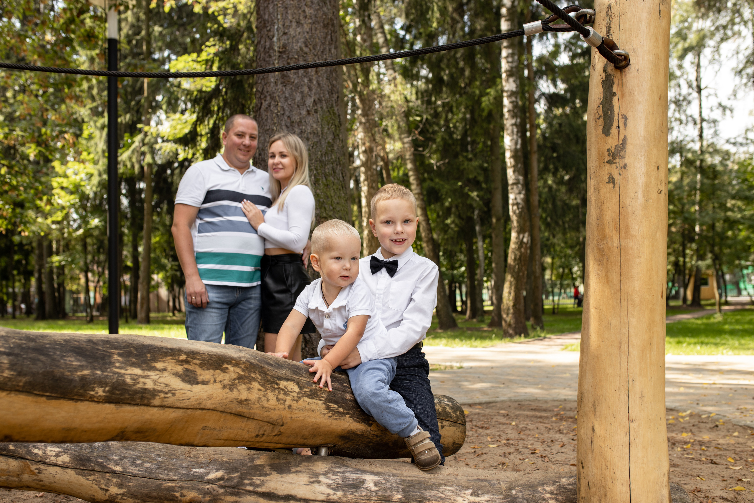 Семейная фотосессия в парке для Оли. Фотограф в Железнодорожном и Балашихе