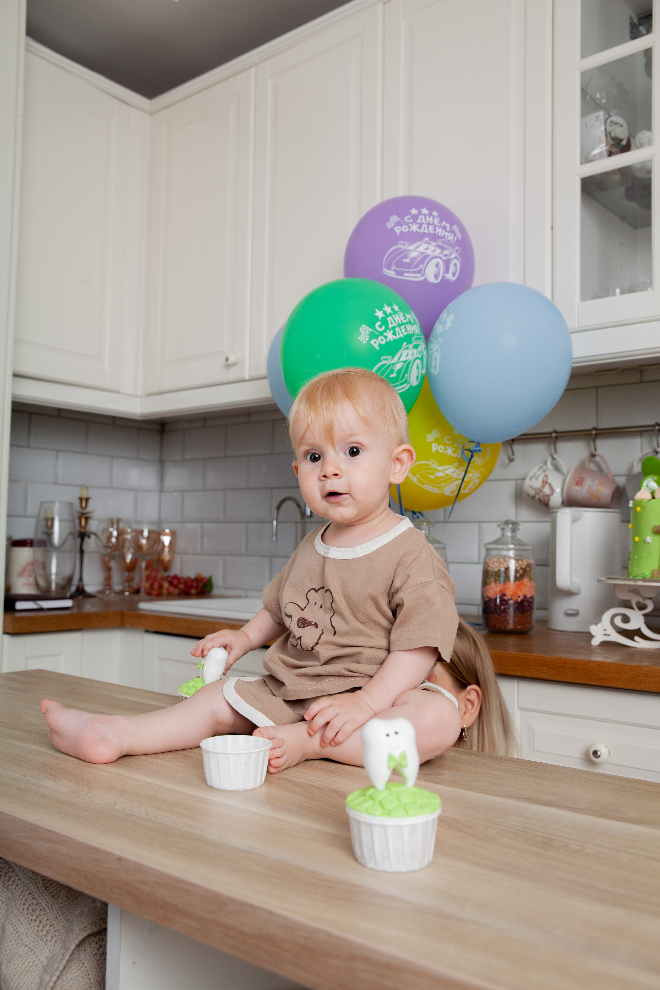 Фотосессия на годик Андраника. Фотограф в Железнодорожном и Балашихе