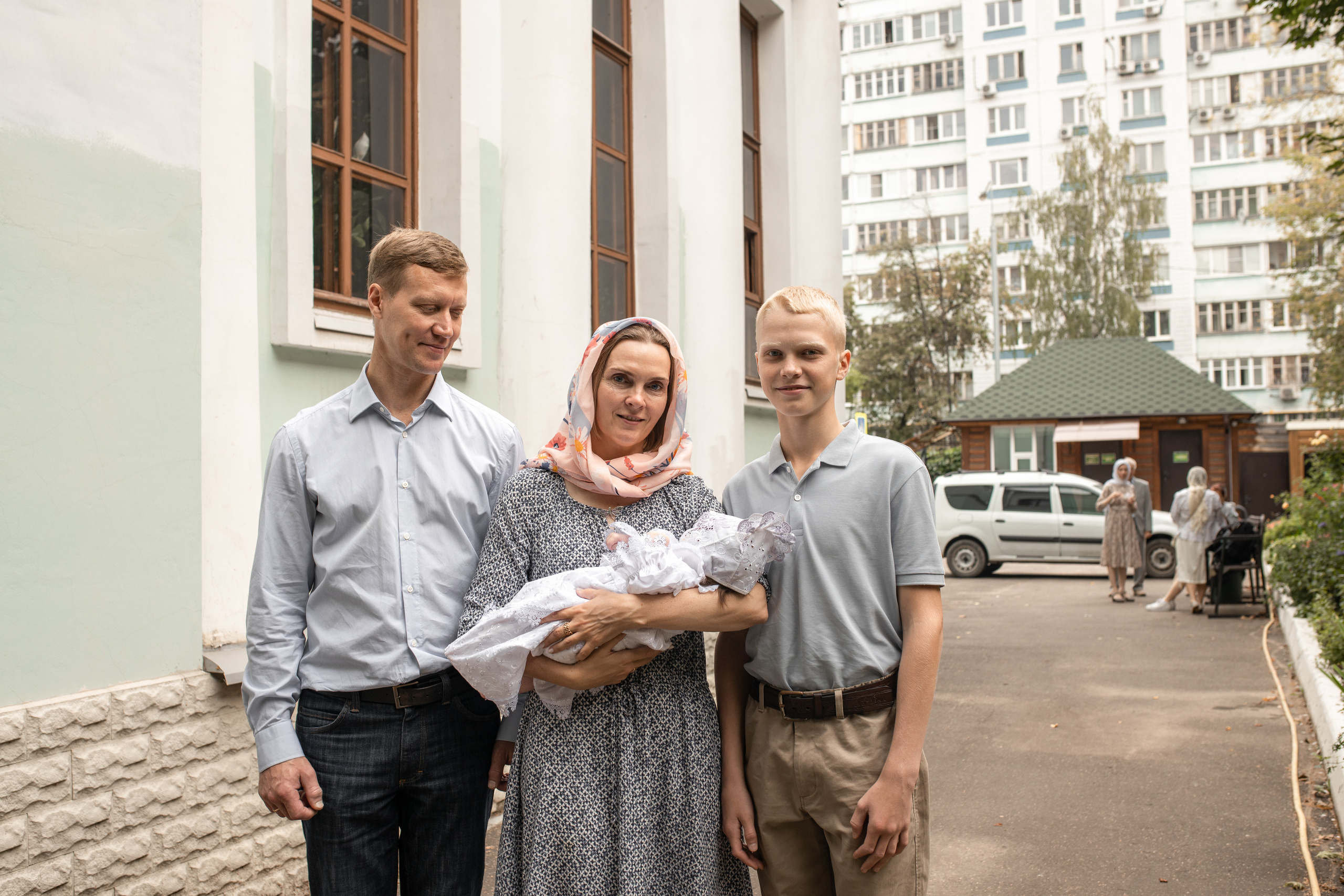 Таинство крещения Вероники. Фотограф в Железнодорожном и Балашихе