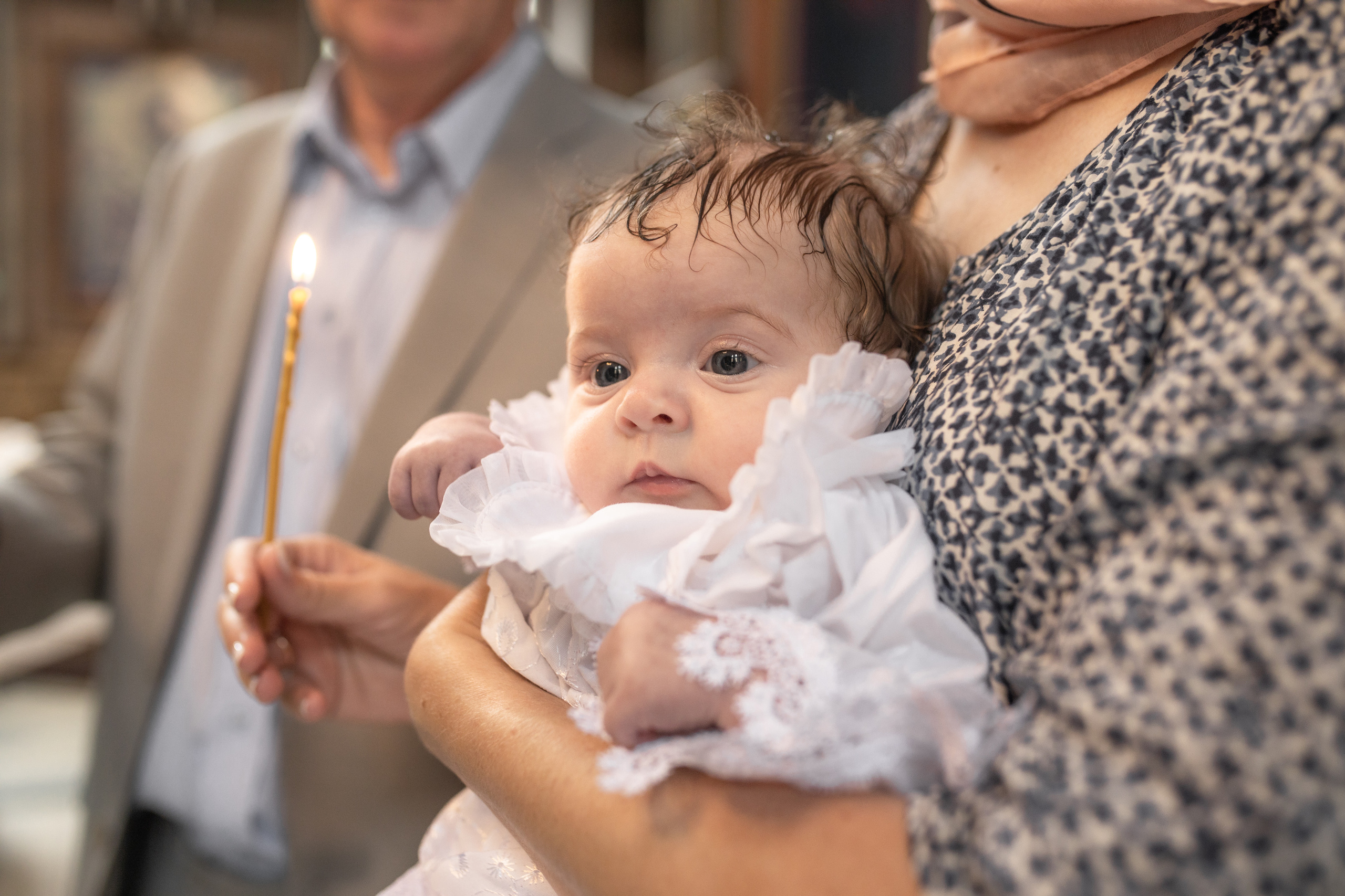 Таинство крещения Вероники. Фотограф в Железнодорожном и Балашихе