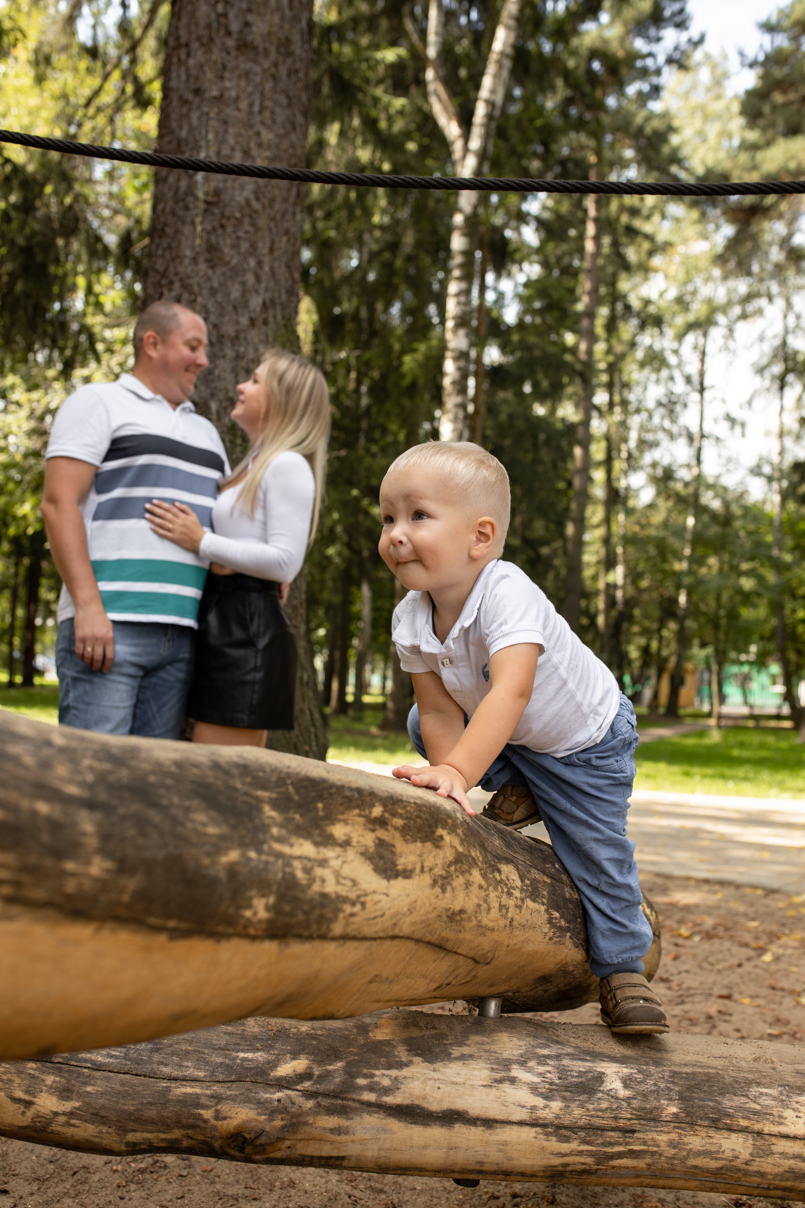 Семейная фотосессия в парке для Оли. Фотограф в Железнодорожном и Балашихе