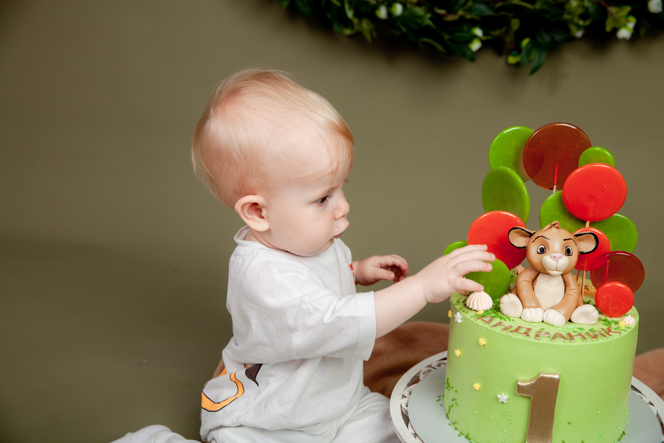 Фотосессия на годик Андраника. Фотограф в Железнодорожном и Балашихе