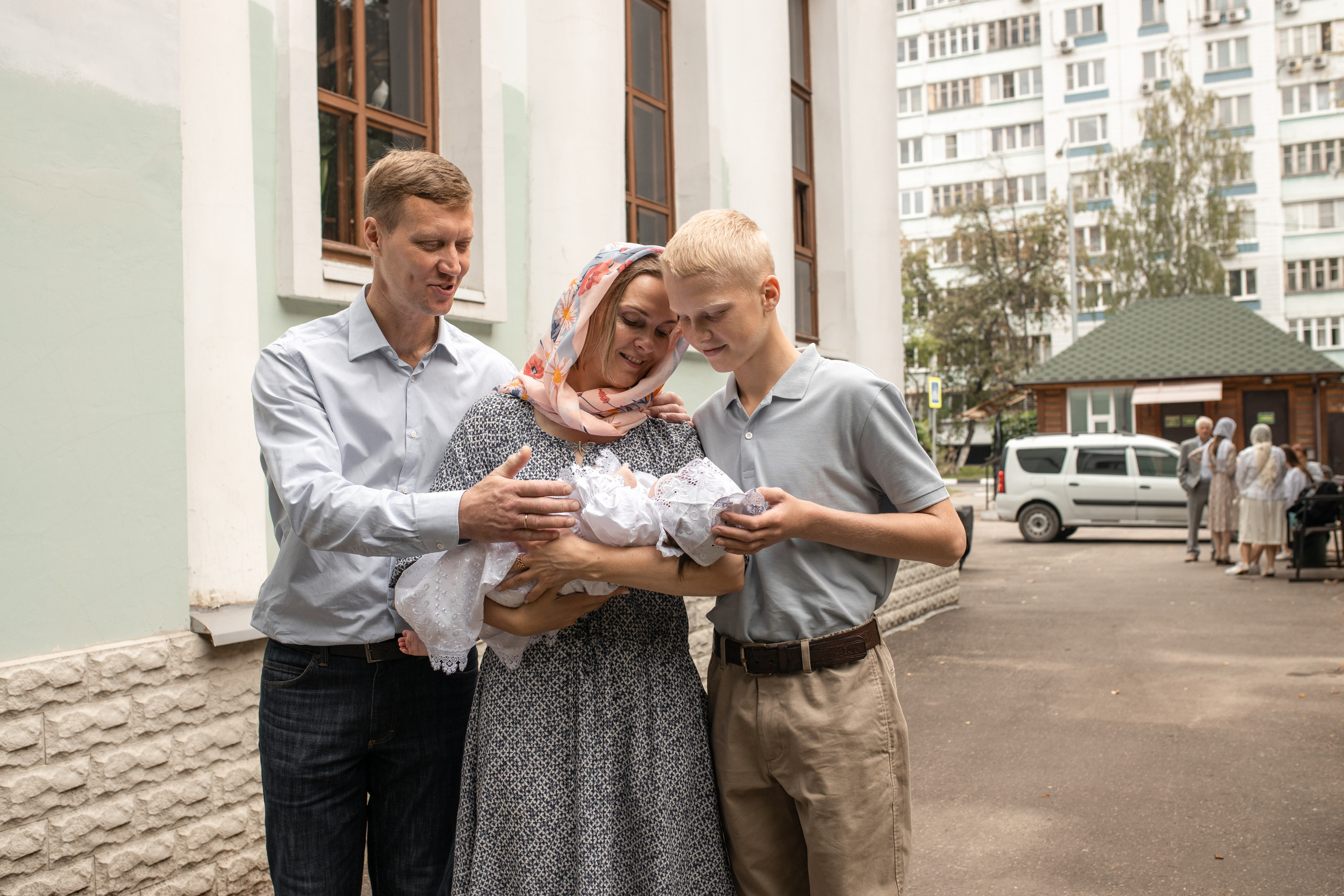 Таинство крещения Вероники. Фотограф в Железнодорожном и Балашихе