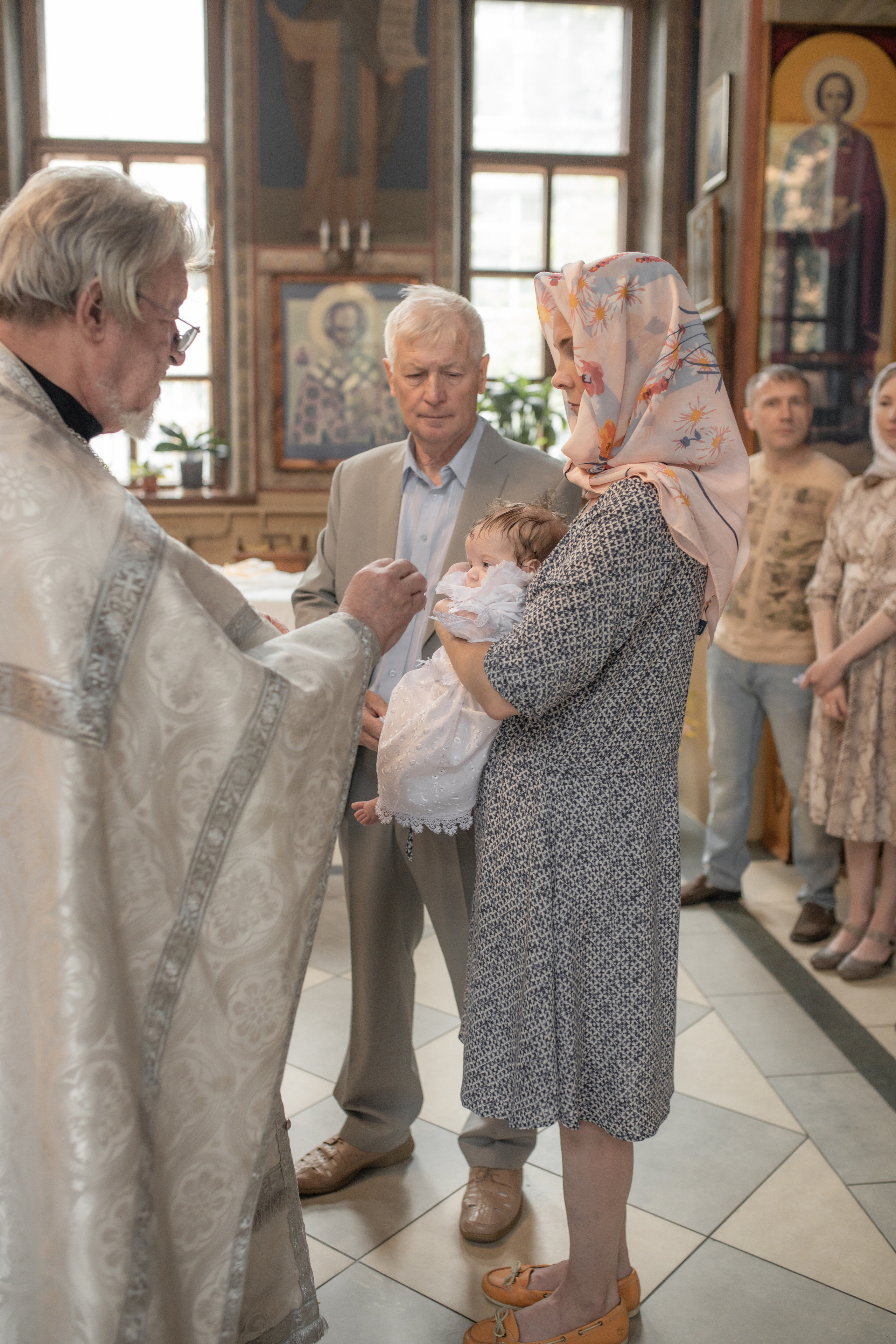 Таинство крещения Вероники. Фотограф в Железнодорожном и Балашихе