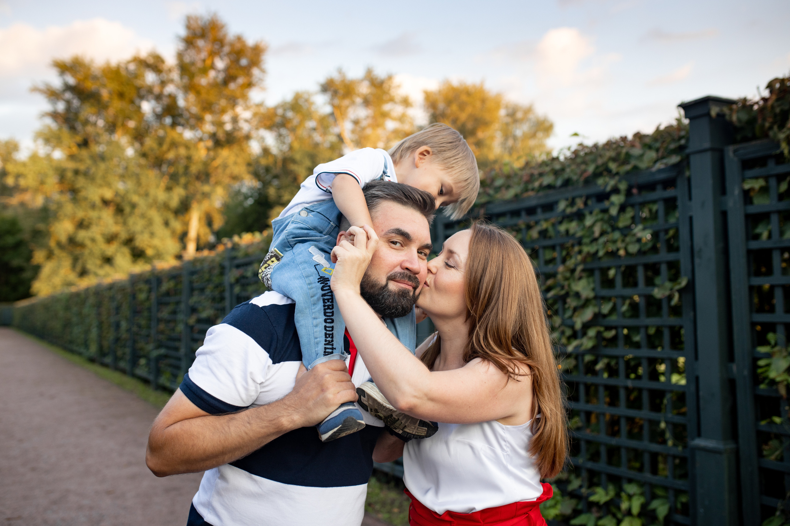 Семейная фотосессия в Кусково. Фотограф в Железнодорожном и Балашихе