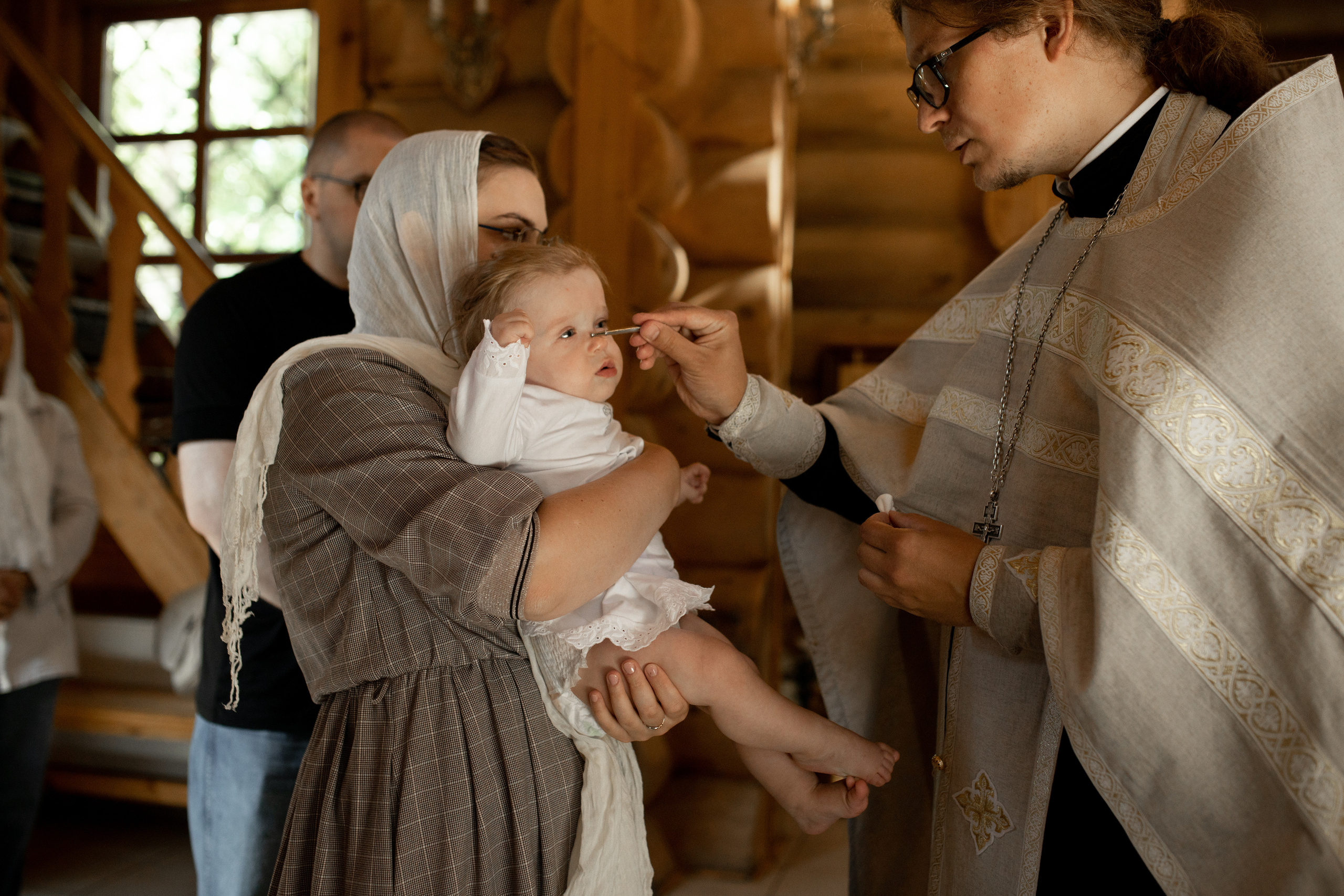 Фотосессия Таинства крещения ВНИИПО. Фотограф в Железнодорожном и Балашихе