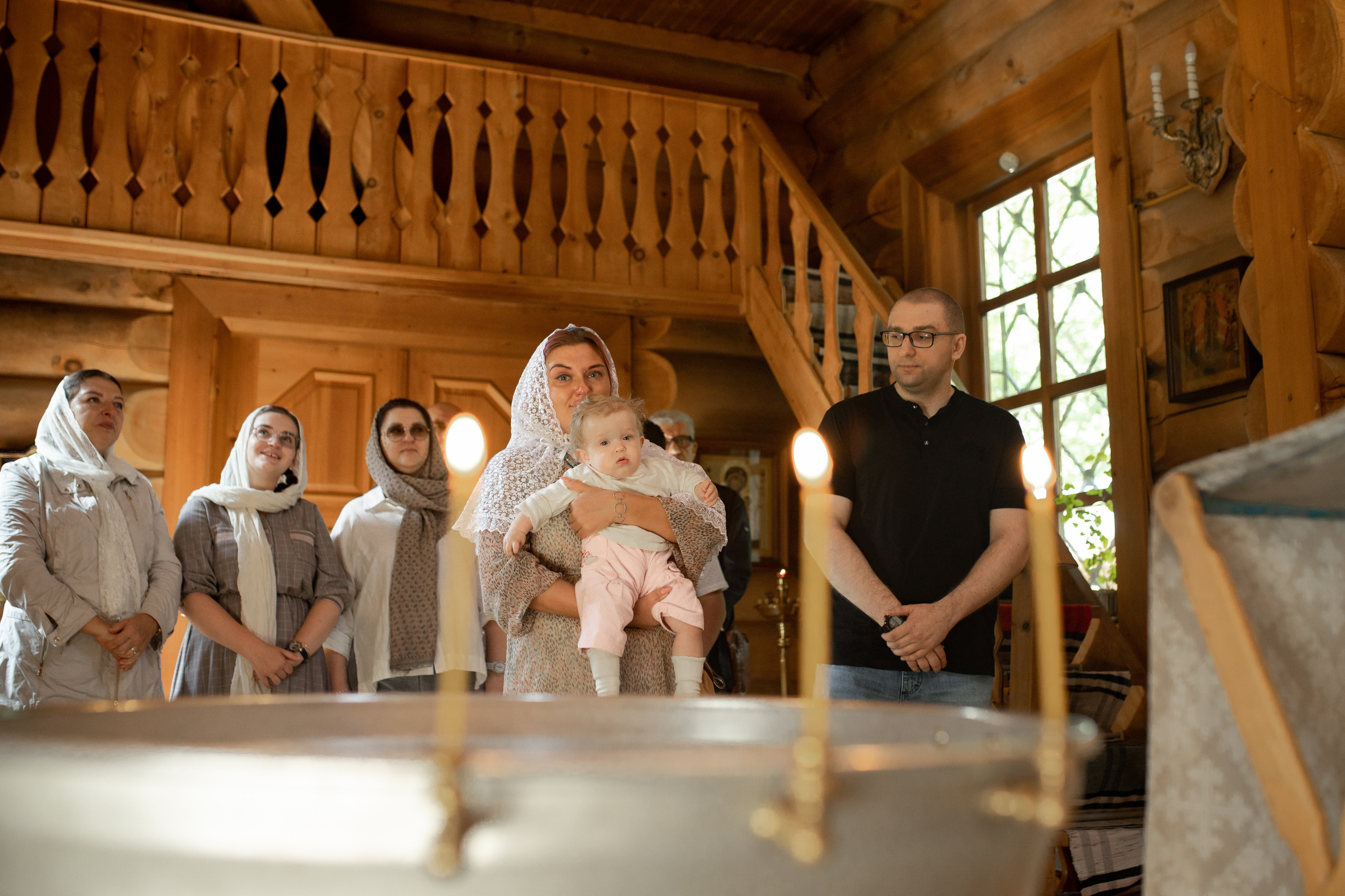 Фотосессия Таинства крещения ВНИИПО. Фотограф в Железнодорожном и Балашихе