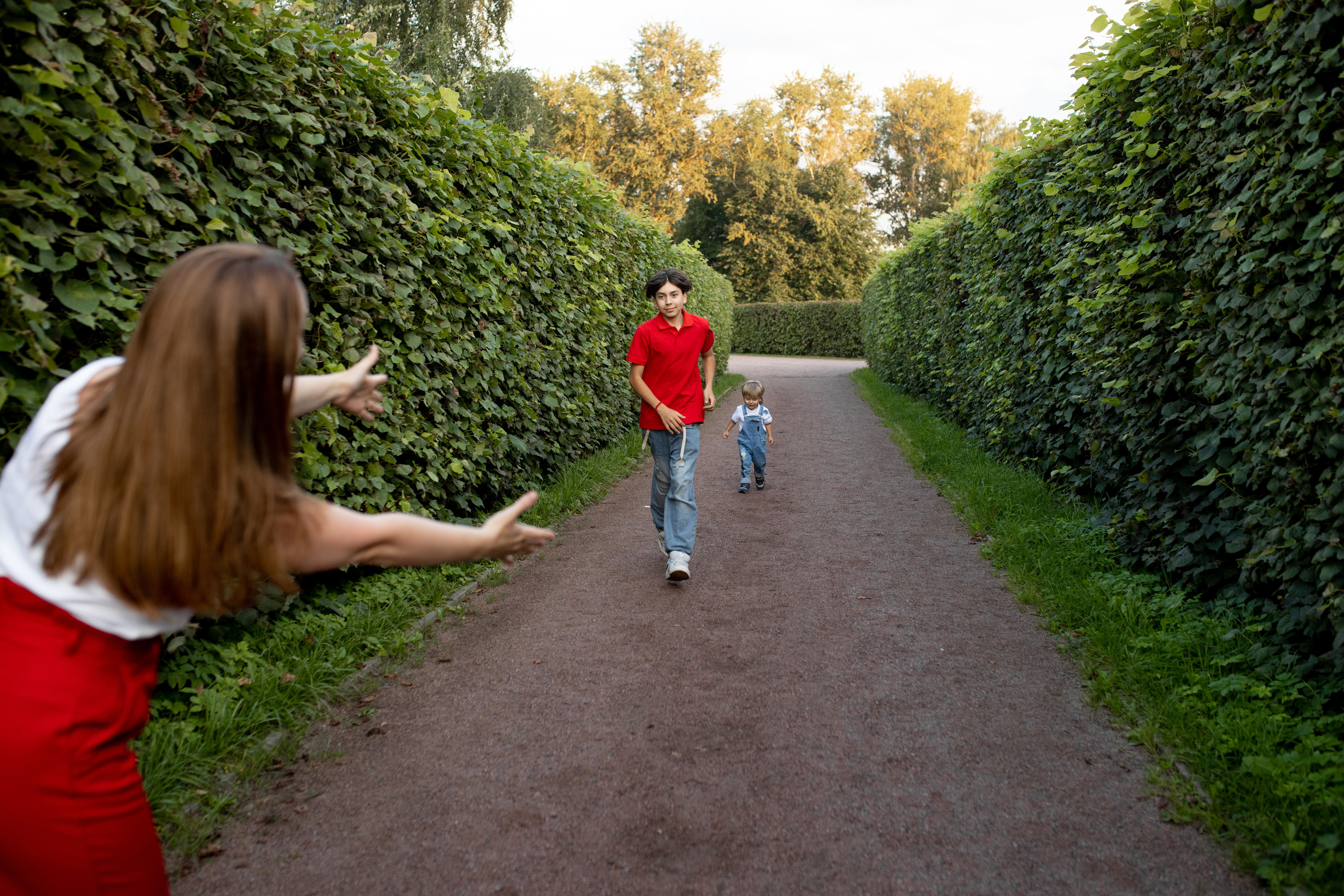 Семейная фотосессия в Кусково. Фотограф в Железнодорожном и Балашихе