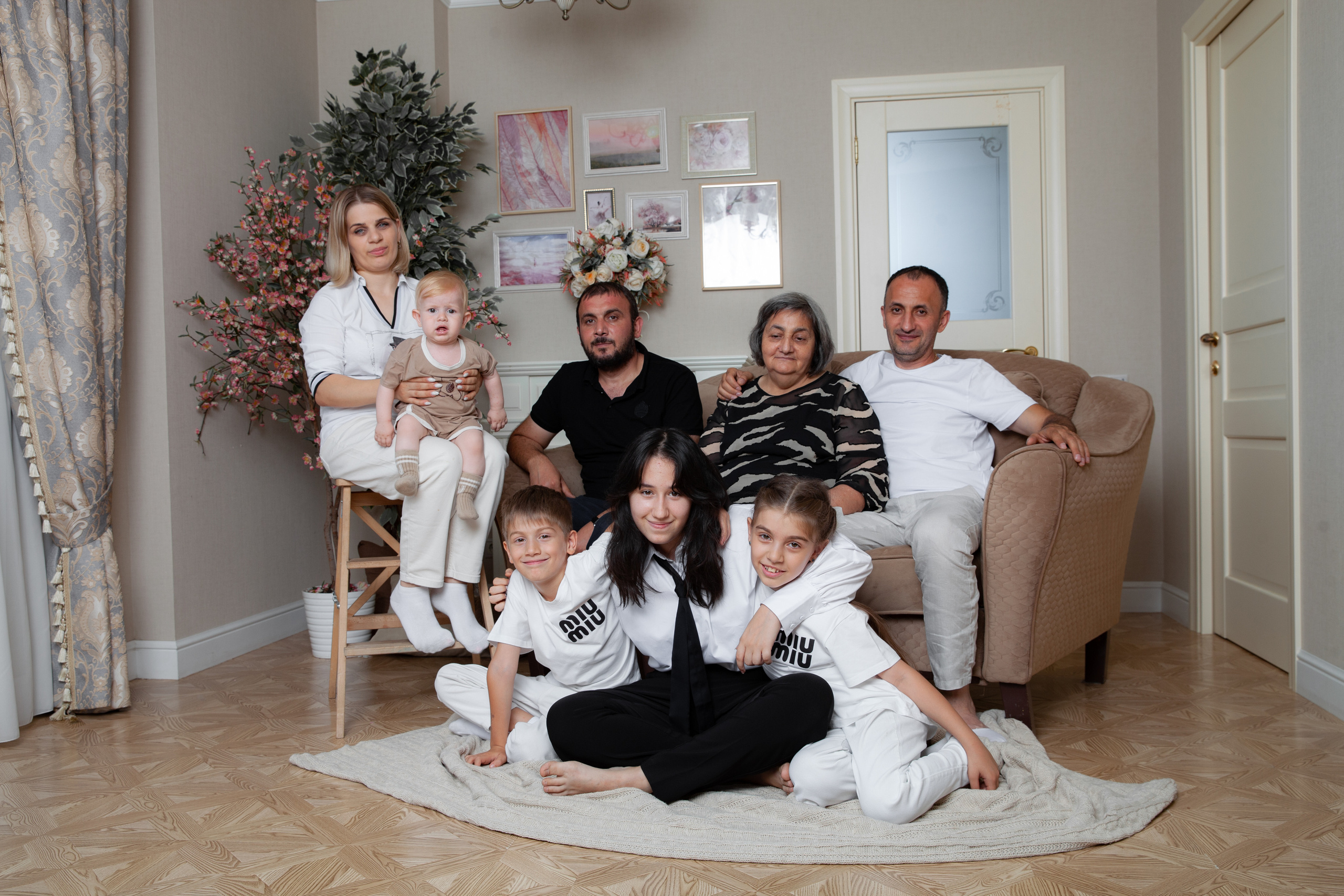 Фотосессия на годик Андраника. Фотограф в Железнодорожном и Балашихе