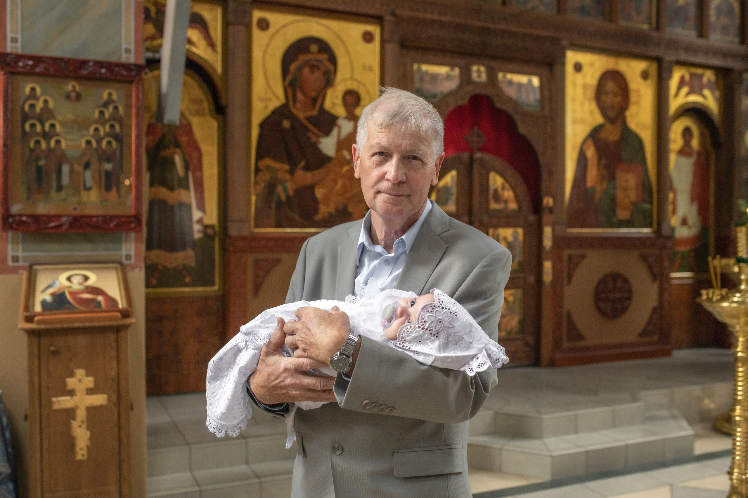 Таинство крещения Вероники. Фотограф в Железнодорожном и Балашихе