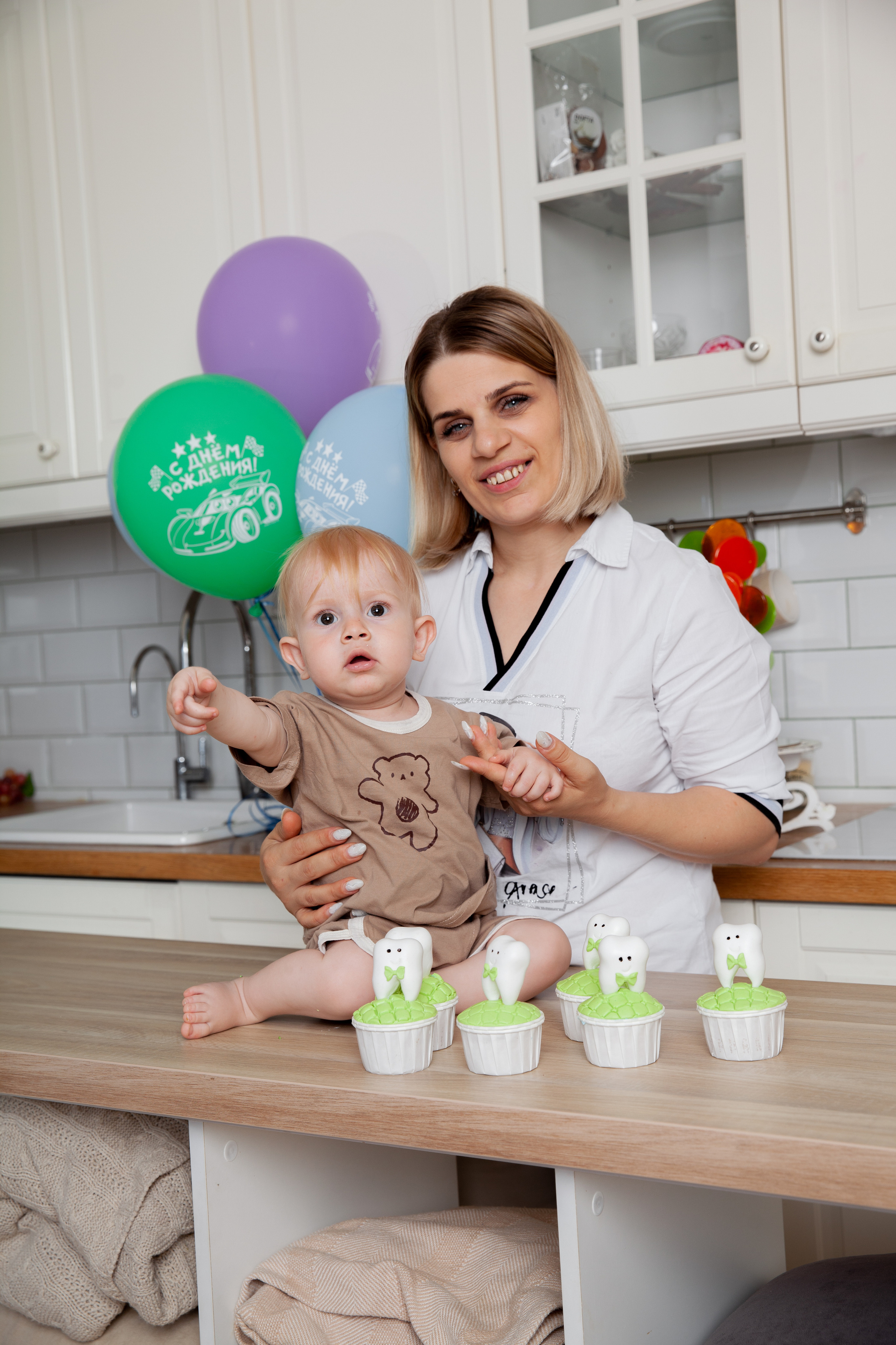 Фотосессия на годик Андраника. Фотограф в Железнодорожном и Балашихе