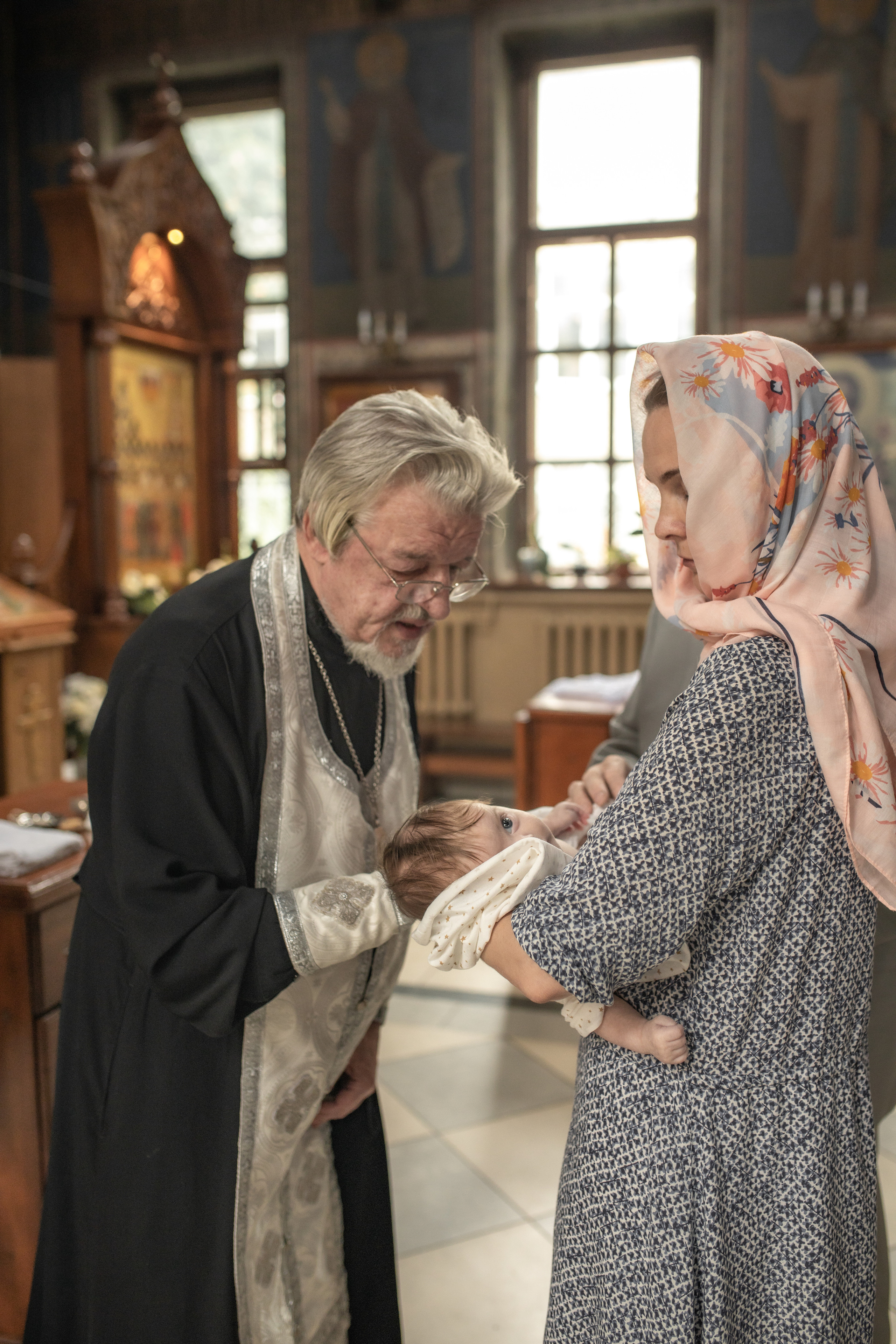 Таинство крещения Вероники. Фотограф в Железнодорожном и Балашихе