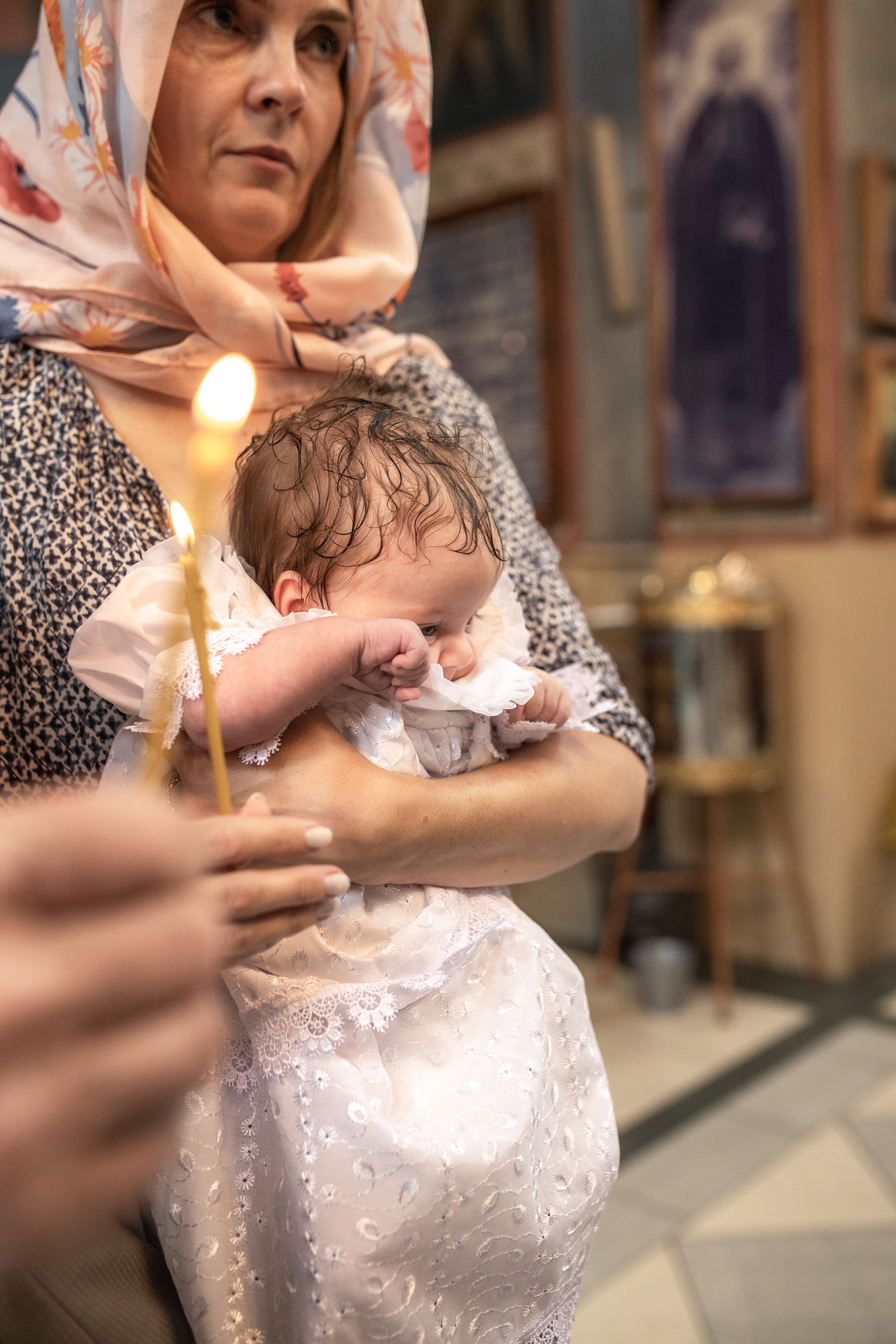 Таинство крещения Вероники. Фотограф в Железнодорожном и Балашихе