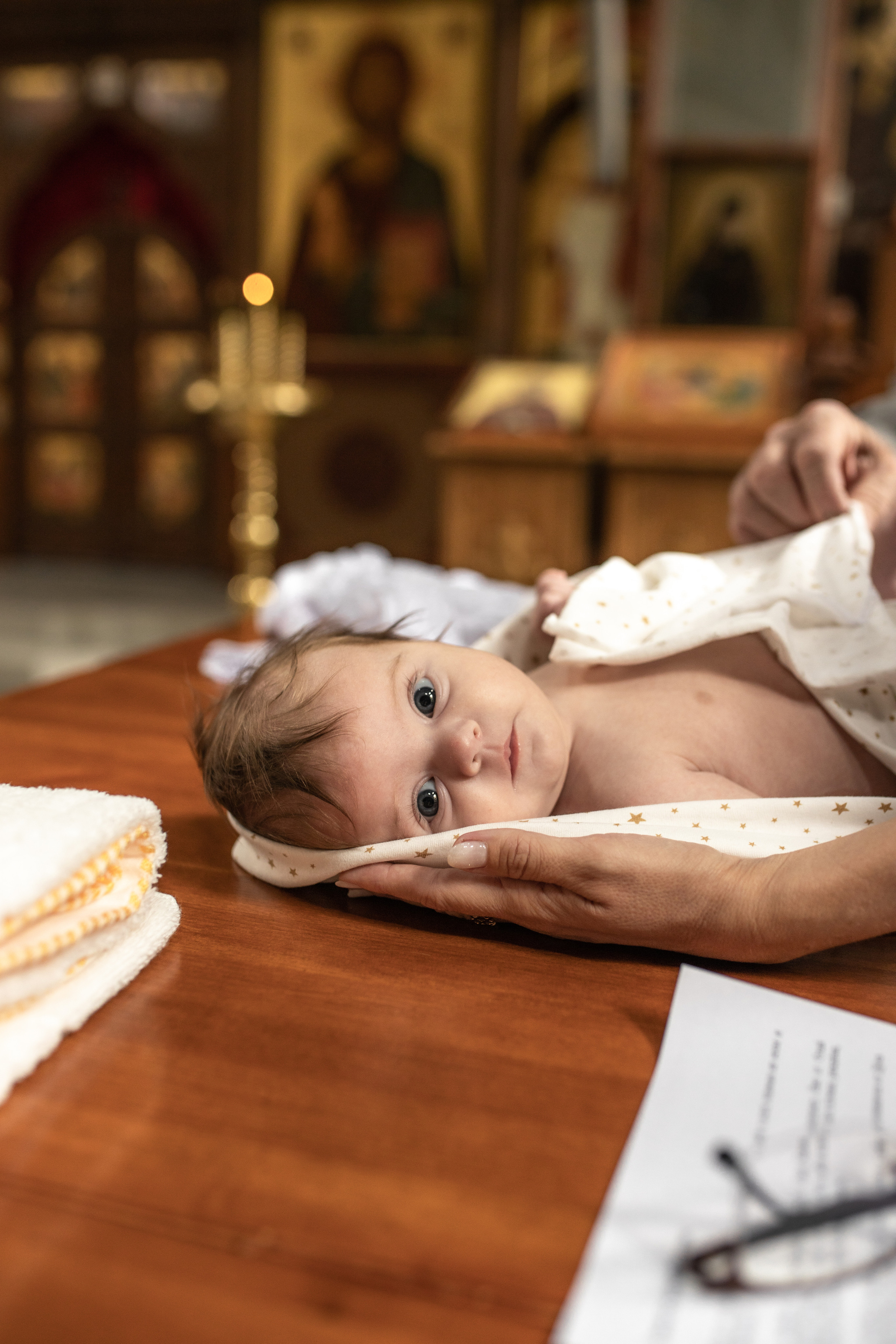 Таинство крещения Вероники. Фотограф в Железнодорожном и Балашихе