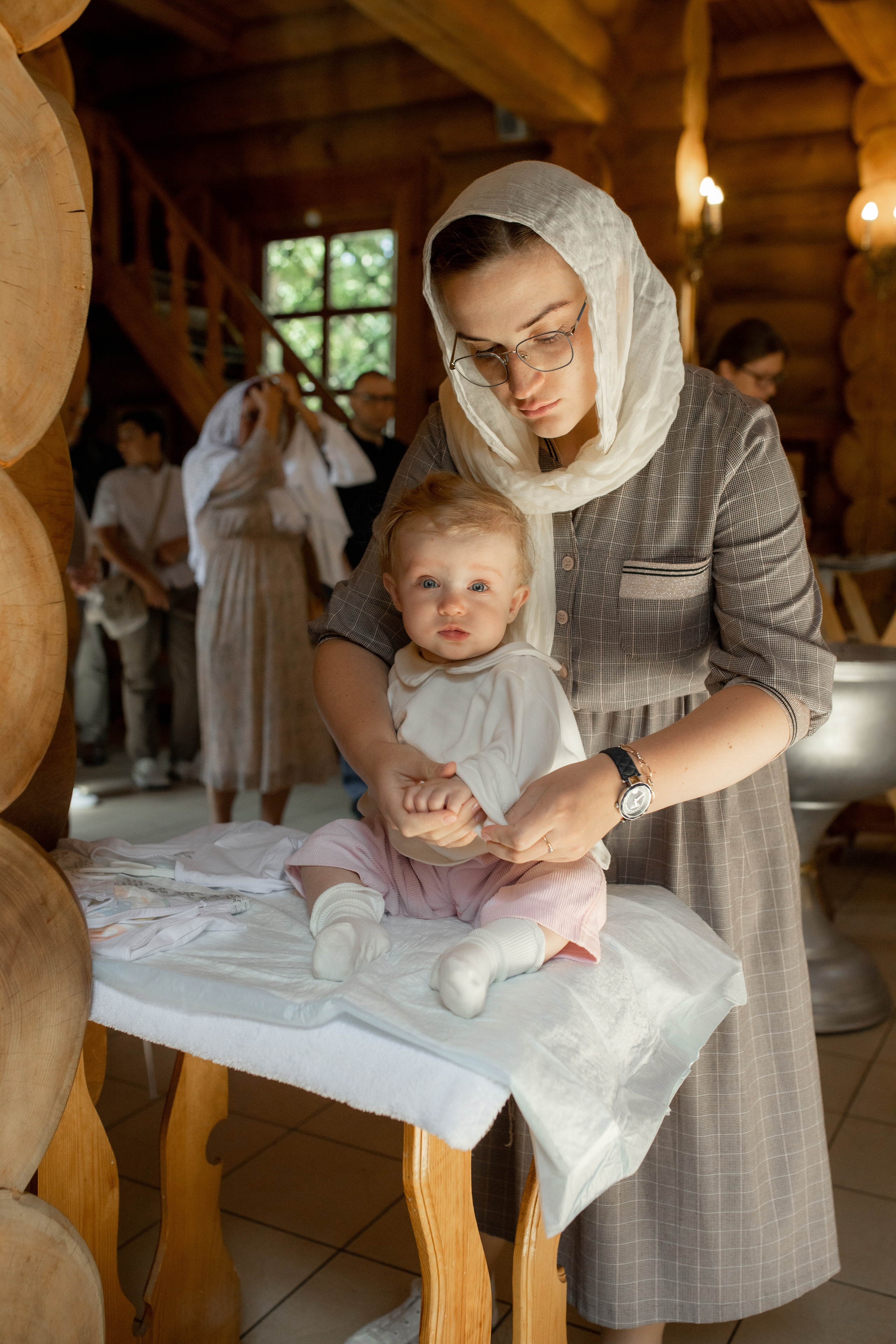Фотосессия Таинства крещения ВНИИПО. Фотограф в Железнодорожном и Балашихе