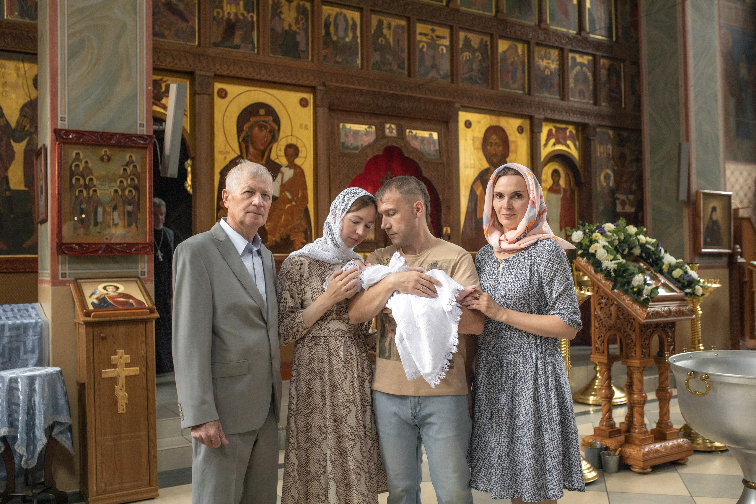 Таинство крещения Вероники. Фотограф в Железнодорожном и Балашихе