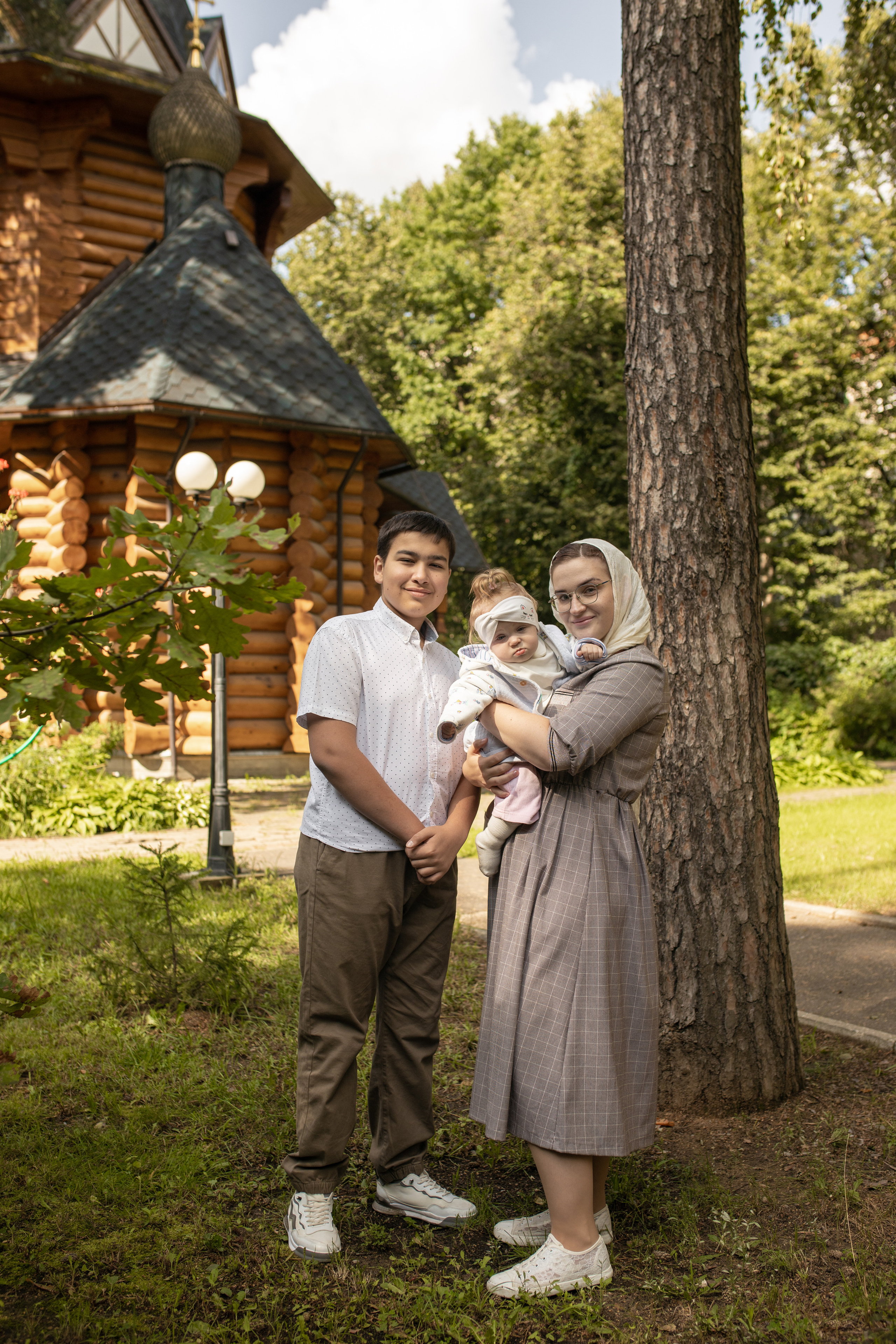 Фотосессия Таинства крещения ВНИИПО. Фотограф в Железнодорожном и Балашихе
