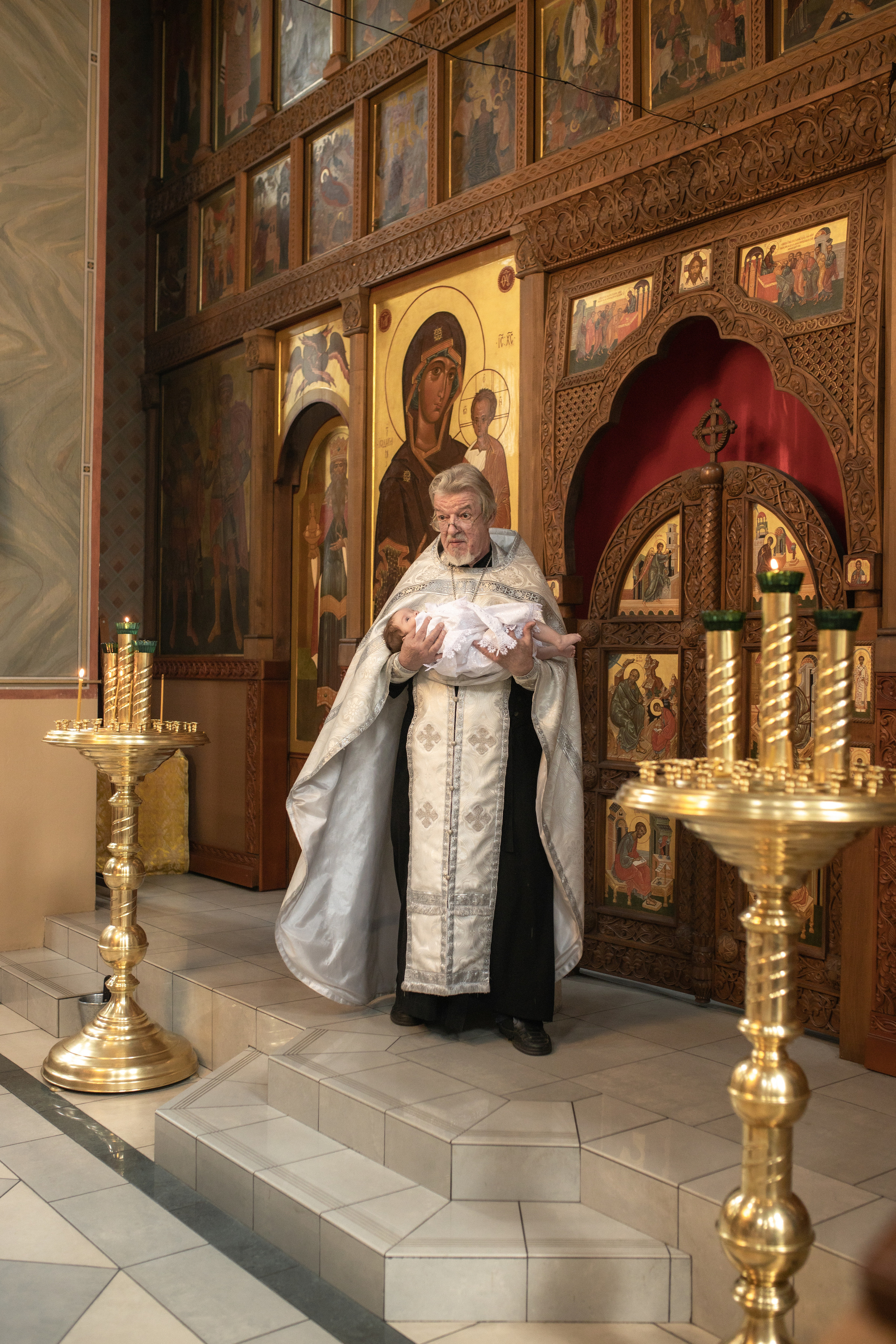 Таинство крещения Вероники. Фотограф в Железнодорожном и Балашихе