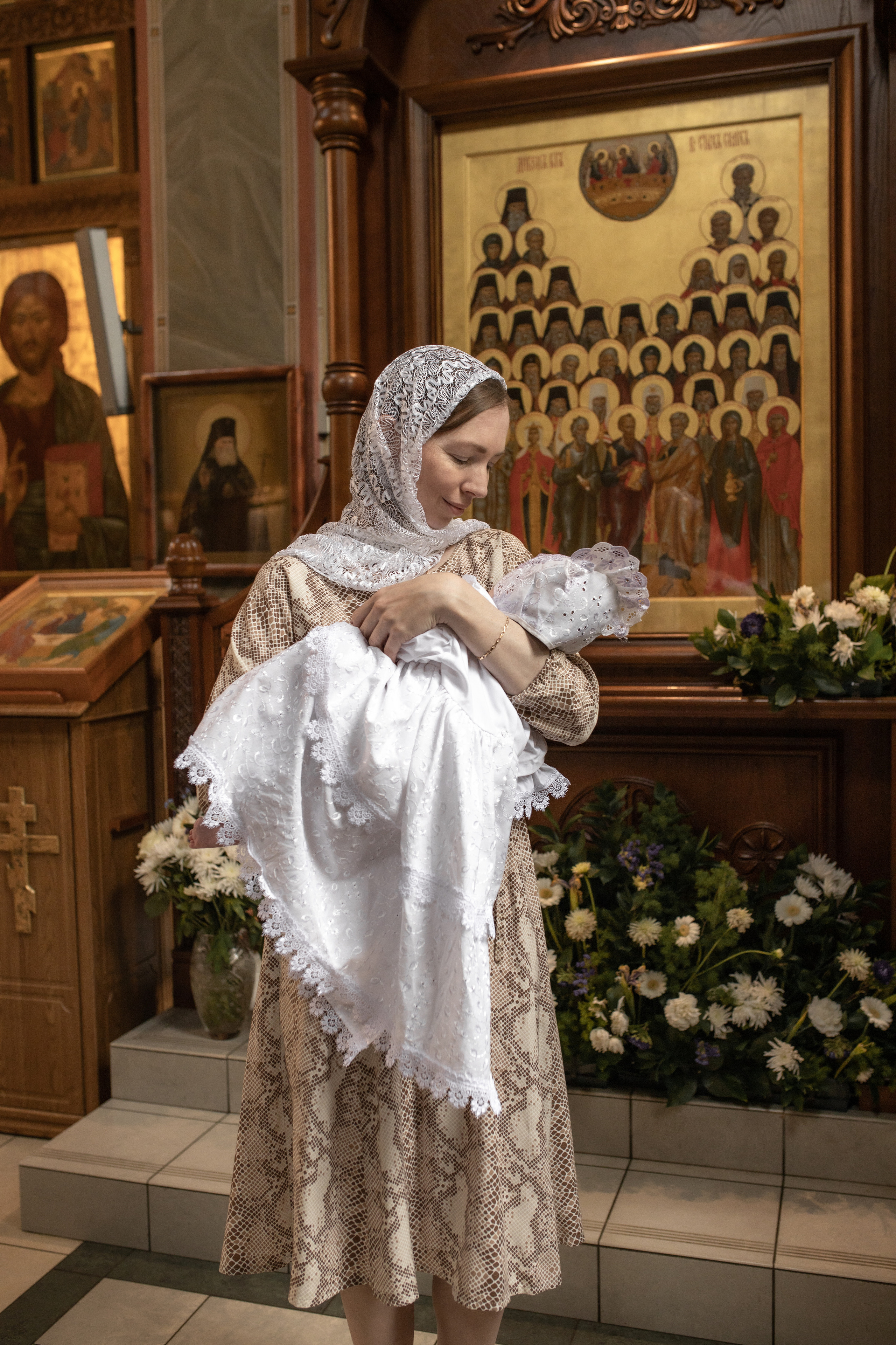 Таинство крещения Вероники. Фотограф в Железнодорожном и Балашихе