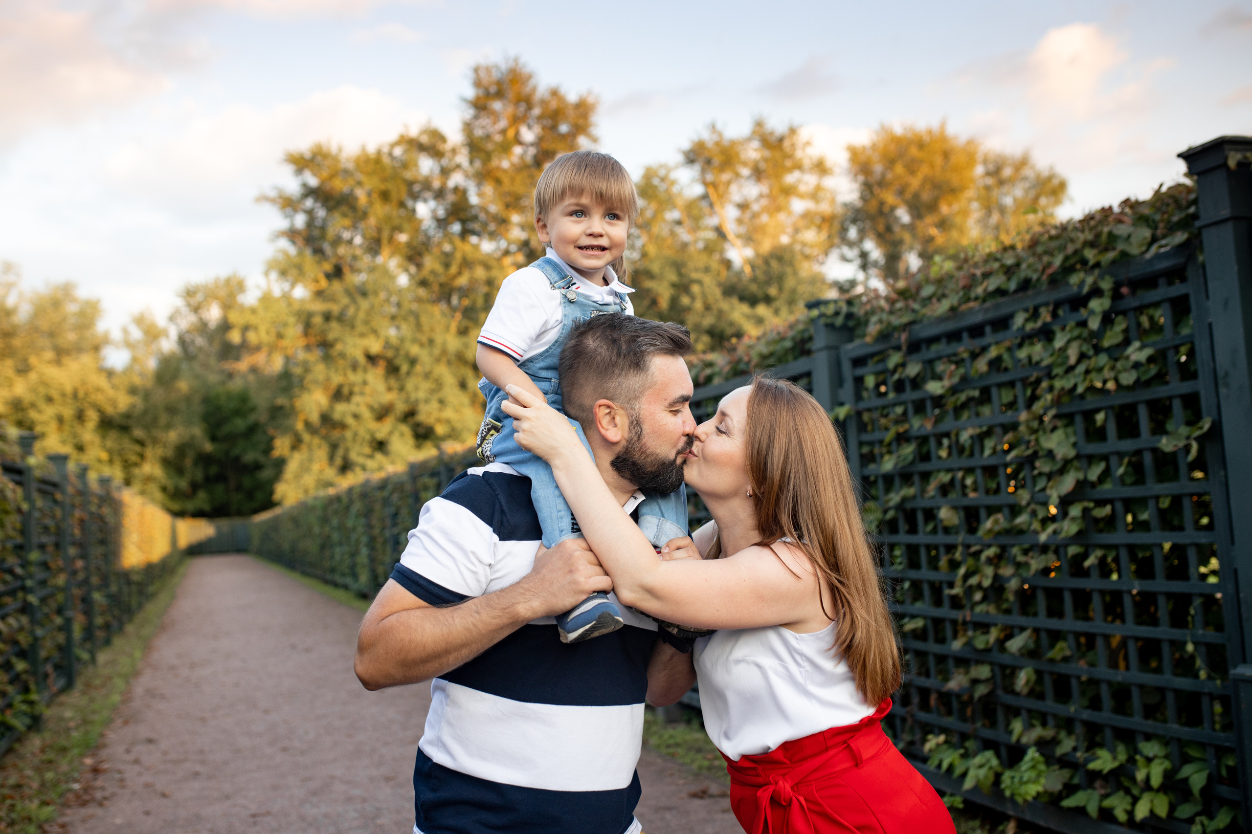 Семейная фотосессия в Кусково. Фотограф в Железнодорожном и Балашихе