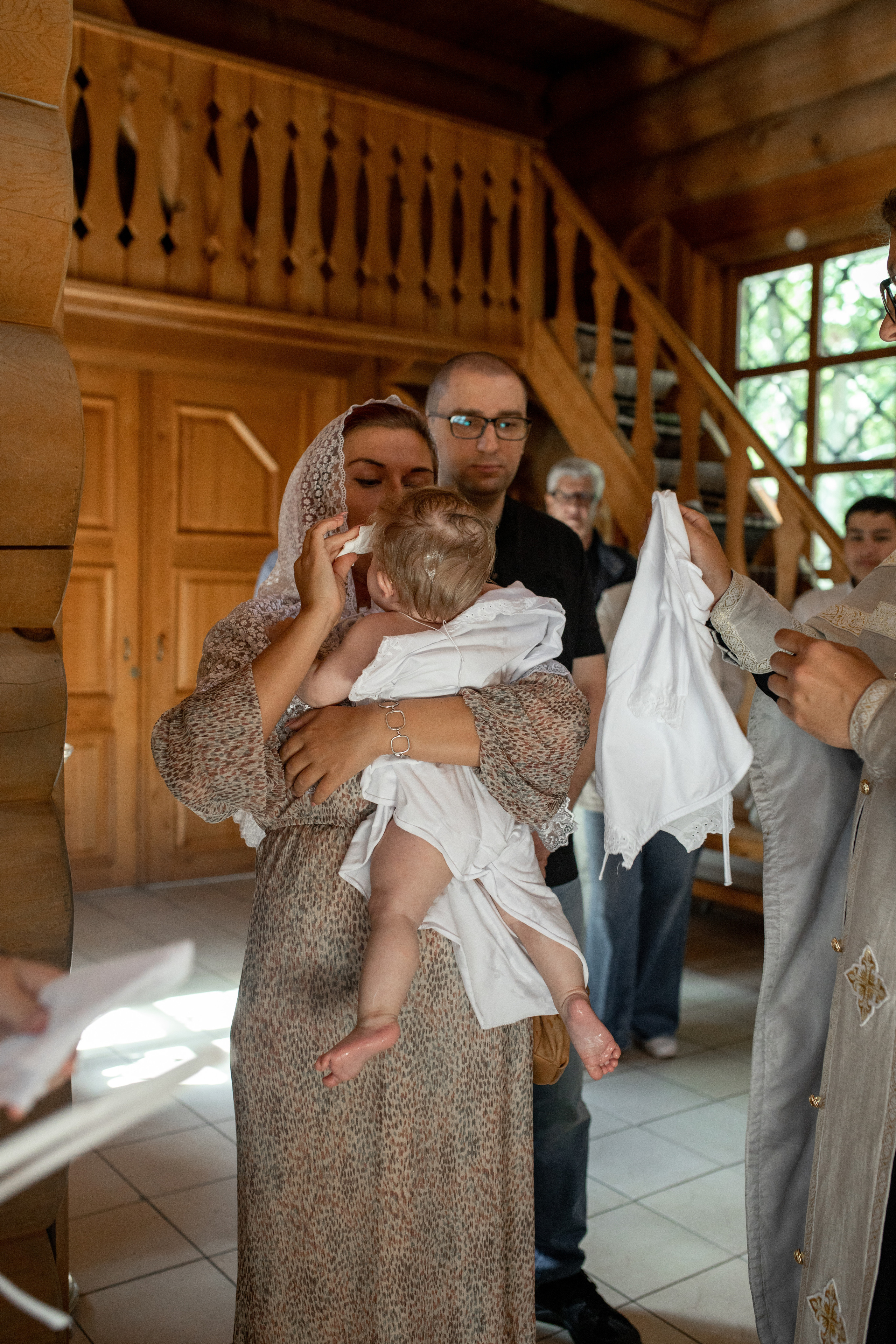 Фотосессия Таинства крещения ВНИИПО. Фотограф в Железнодорожном и Балашихе