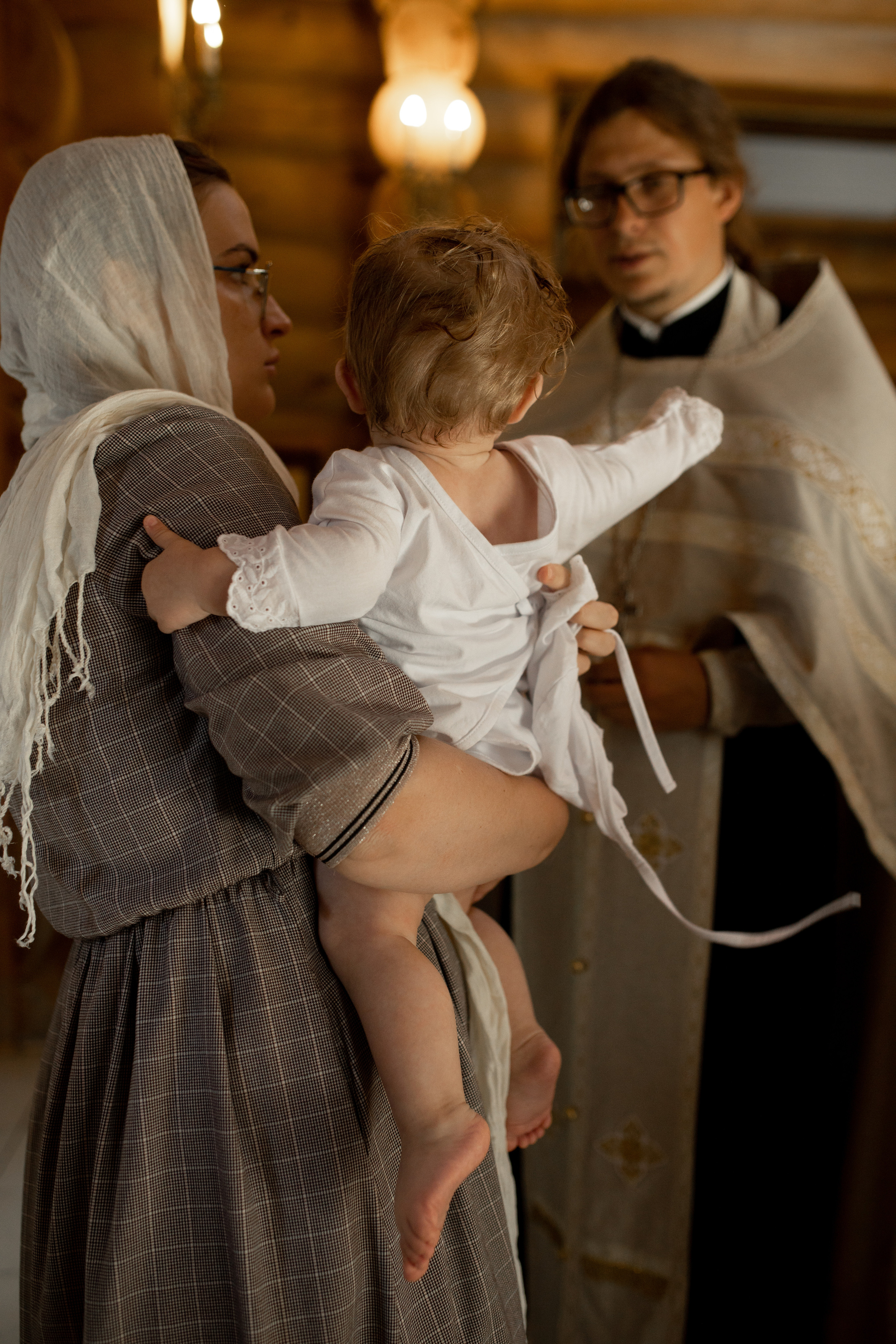 Фотосессия Таинства крещения ВНИИПО. Фотограф в Железнодорожном и Балашихе