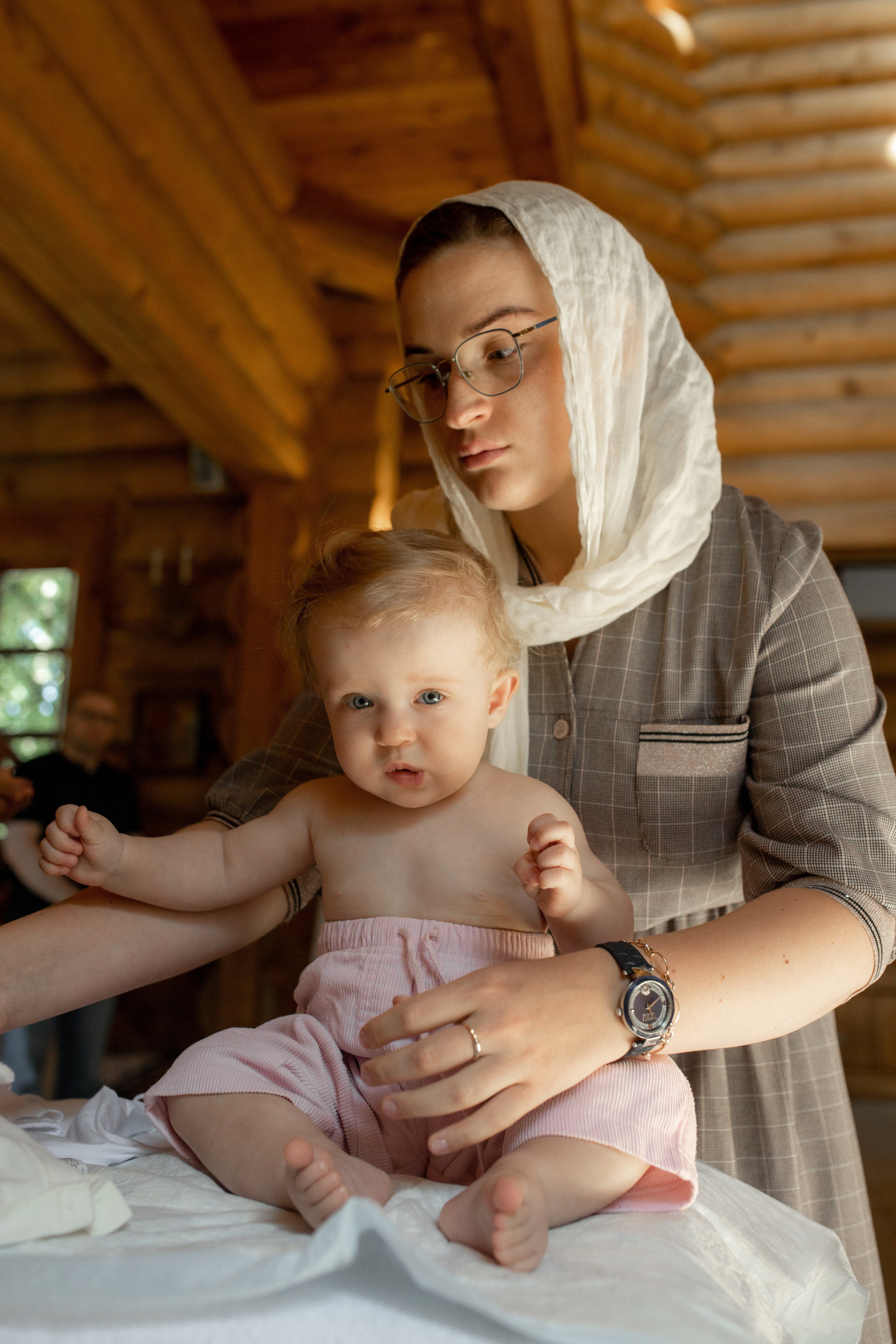 Фотосессия Таинства крещения ВНИИПО. Фотограф в Железнодорожном и Балашихе