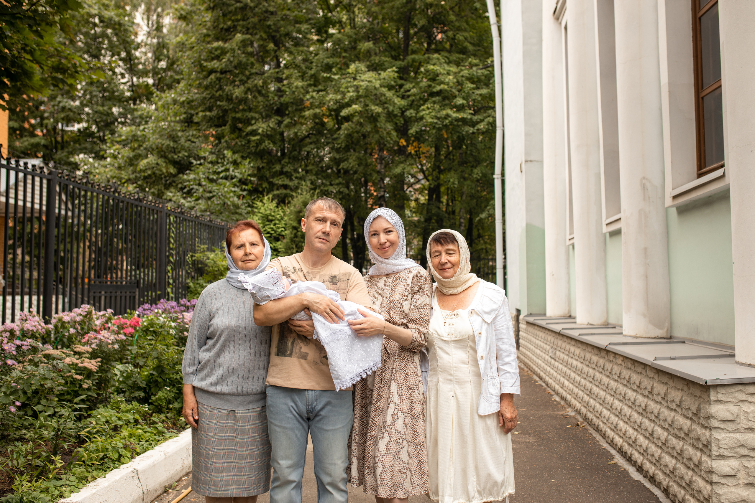 Таинство крещения Вероники. Фотограф в Железнодорожном и Балашихе