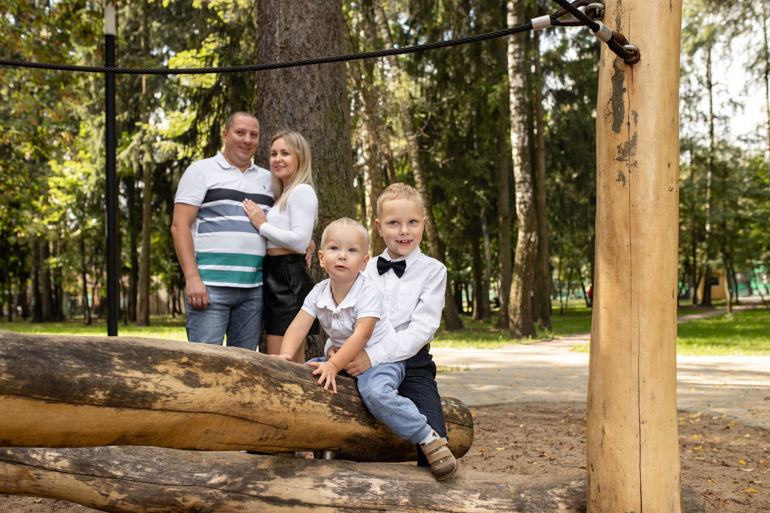 Семейная фотосессия в парке для Оли. Фотограф в Железнодорожном и Балашихе