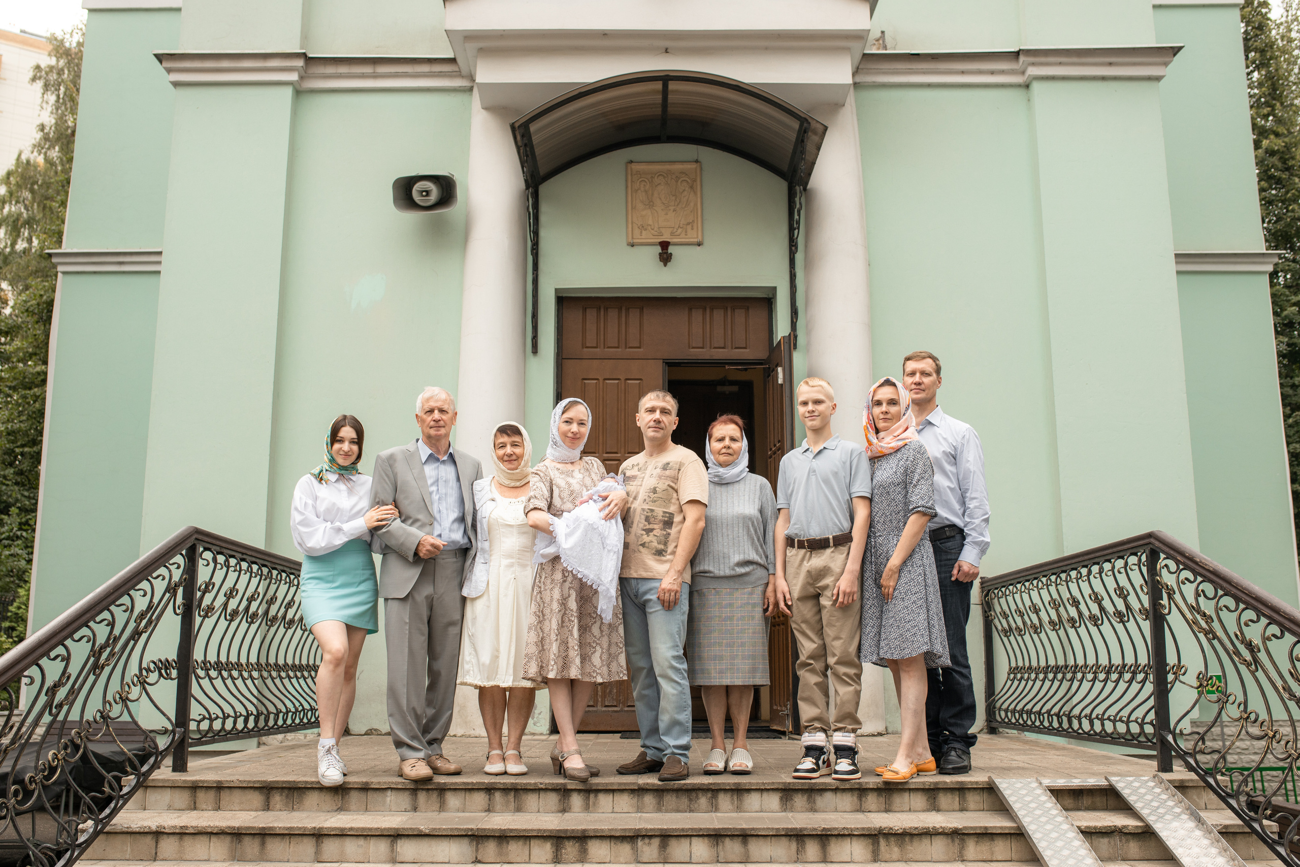 Таинство крещения Вероники. Фотограф в Железнодорожном и Балашихе
