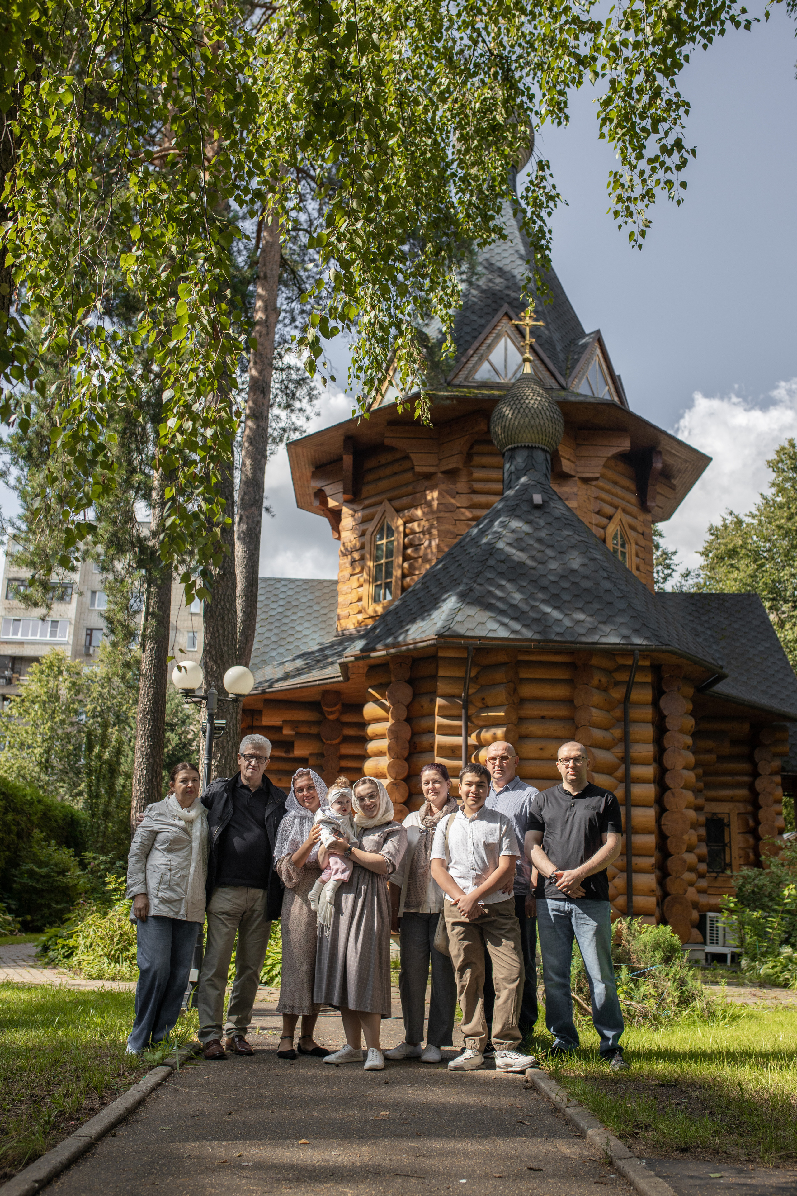 Фотосессия Таинства крещения ВНИИПО. Фотограф в Железнодорожном и Балашихе