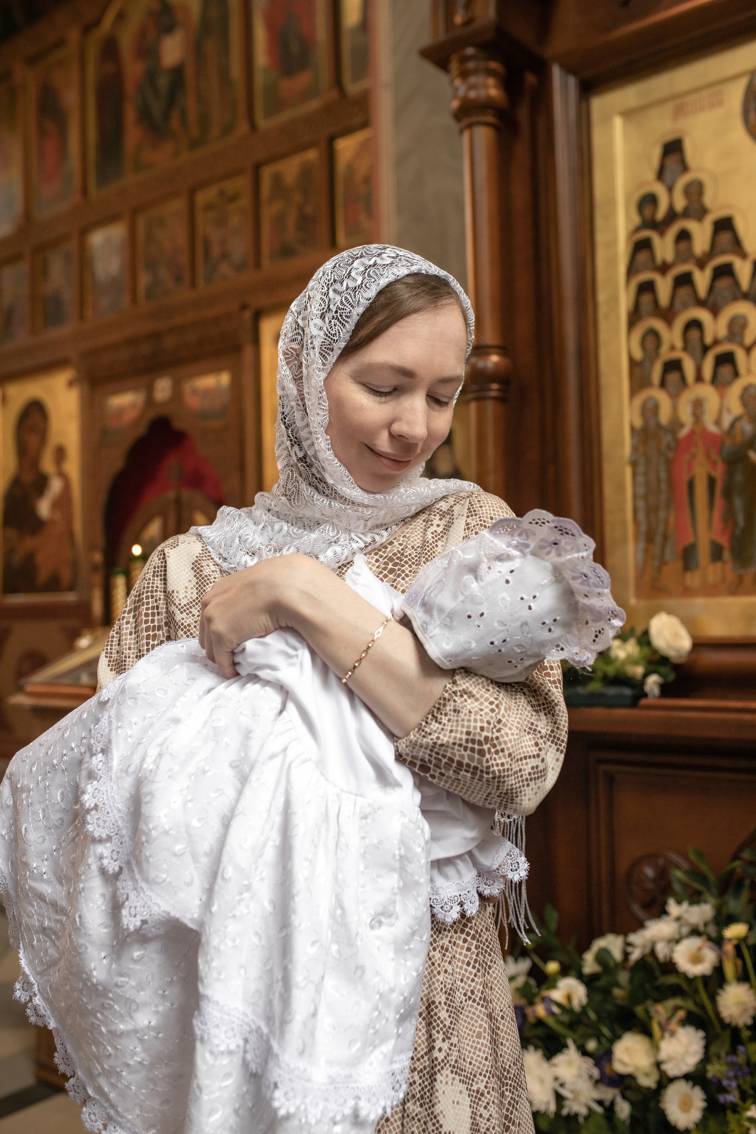 Таинство крещения Вероники. Фотограф в Железнодорожном и Балашихе