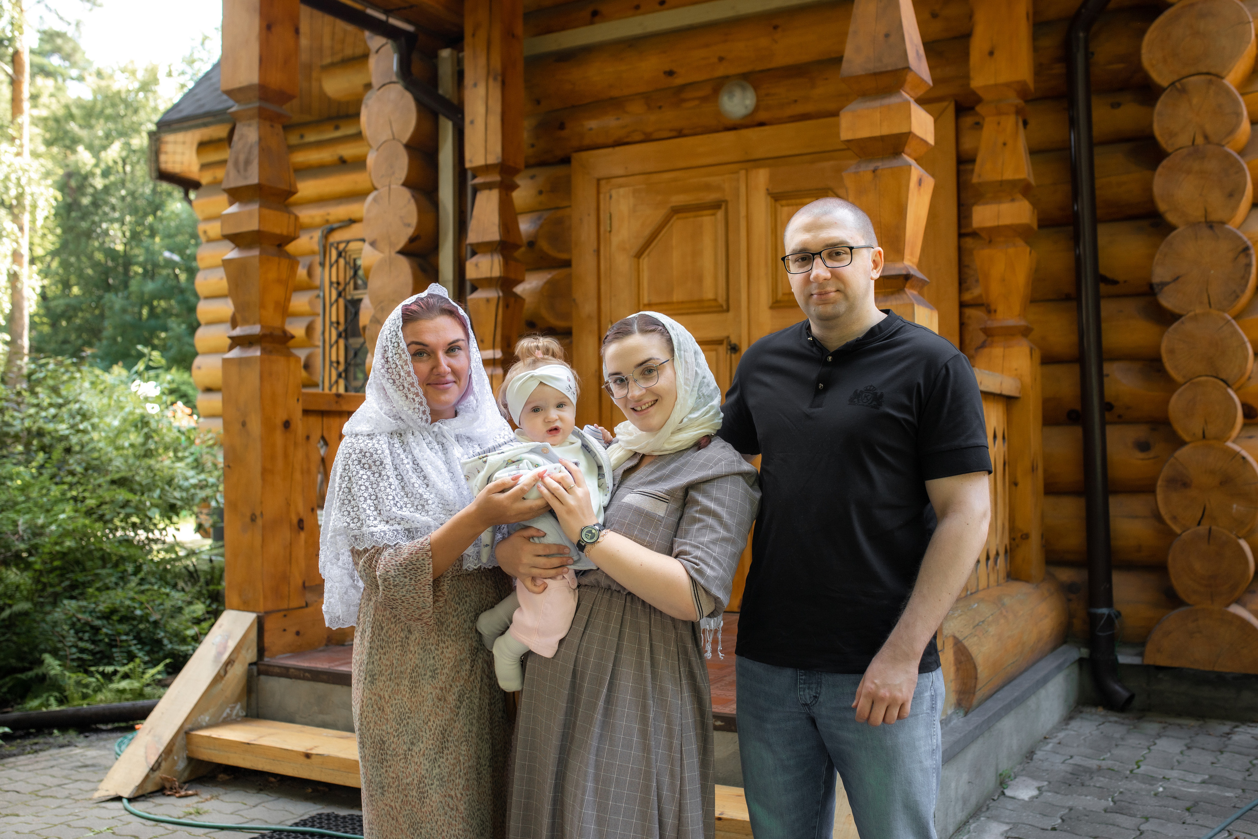 Фотосессия Таинства крещения ВНИИПО. Фотограф в Железнодорожном и Балашихе