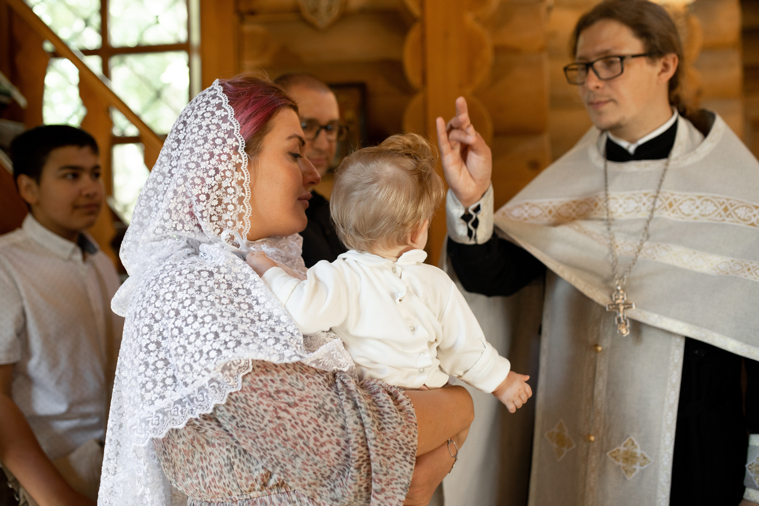 Фотосессия Таинства крещения ВНИИПО. Фотограф в Железнодорожном и Балашихе