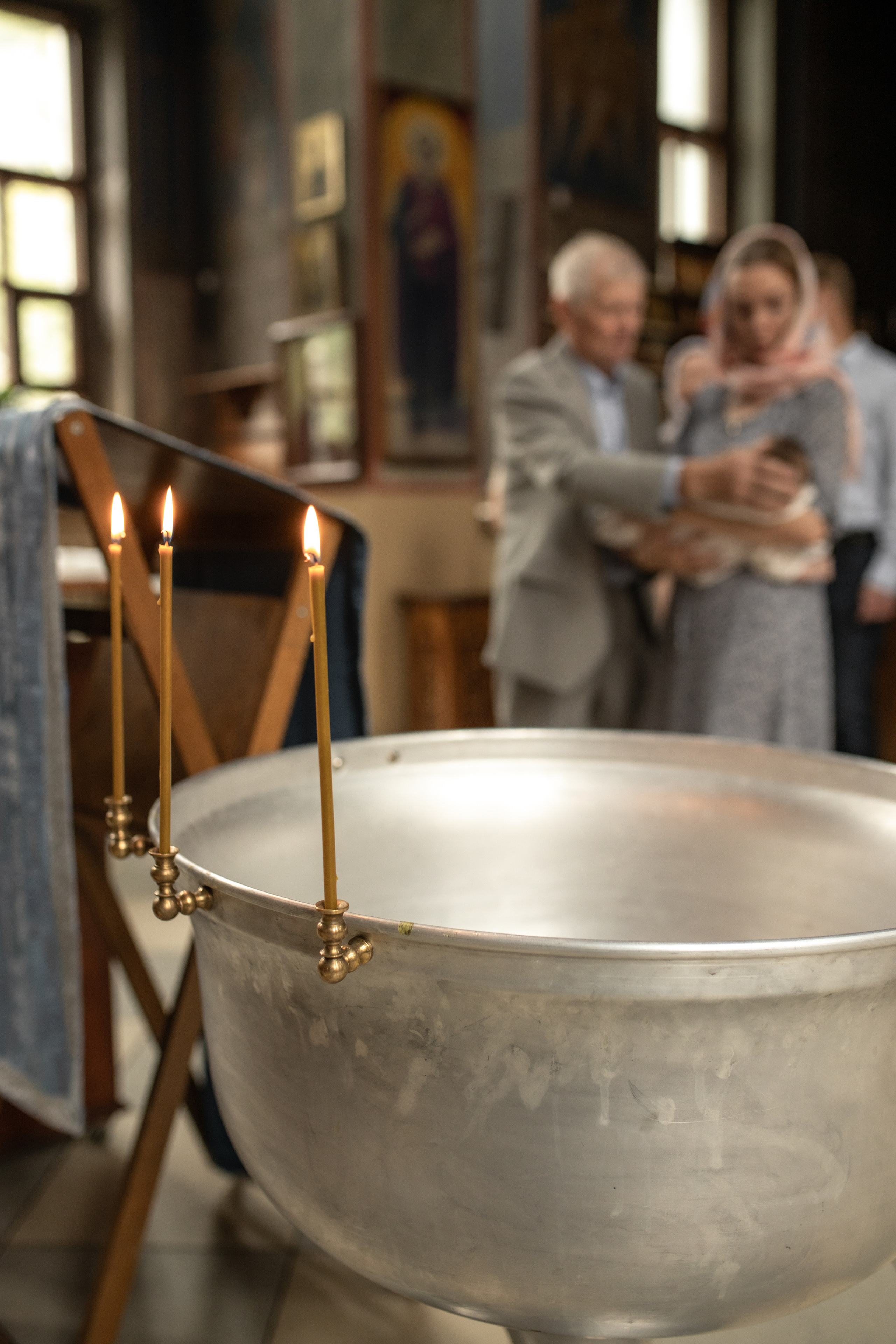 Таинство крещения Вероники. Фотограф в Железнодорожном и Балашихе