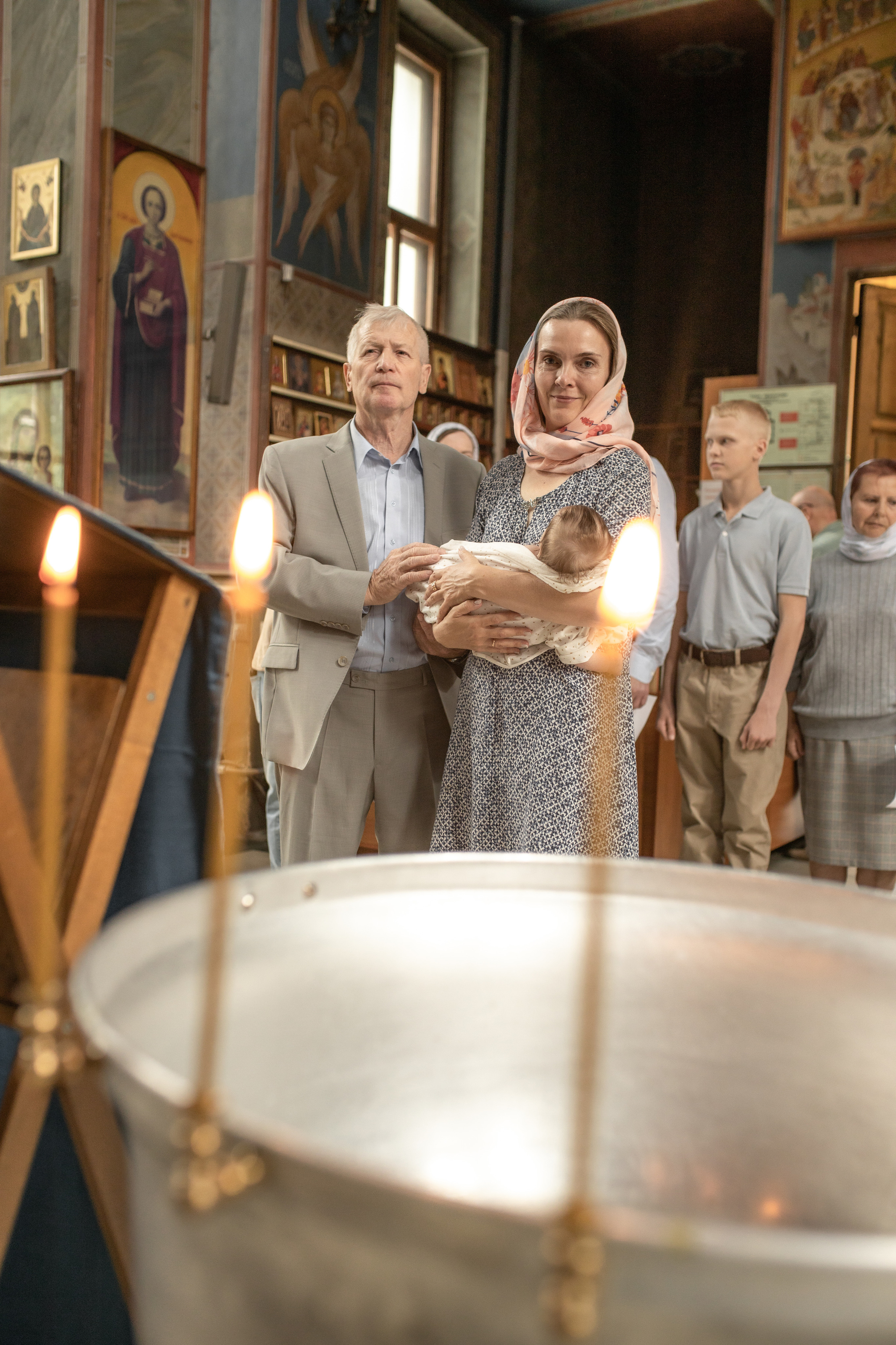 Таинство крещения Вероники. Фотограф в Железнодорожном и Балашихе