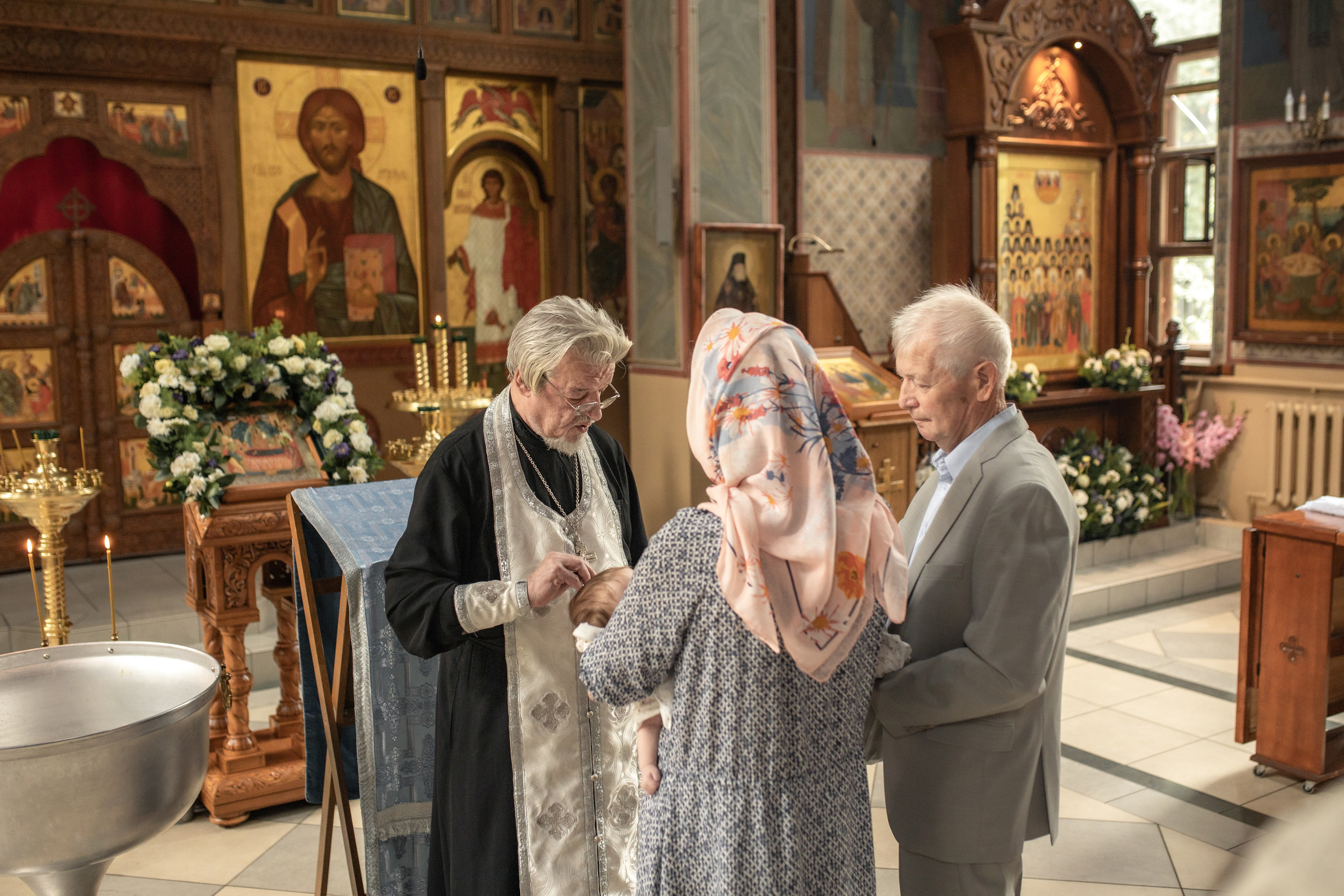 Таинство крещения Вероники. Фотограф в Железнодорожном и Балашихе