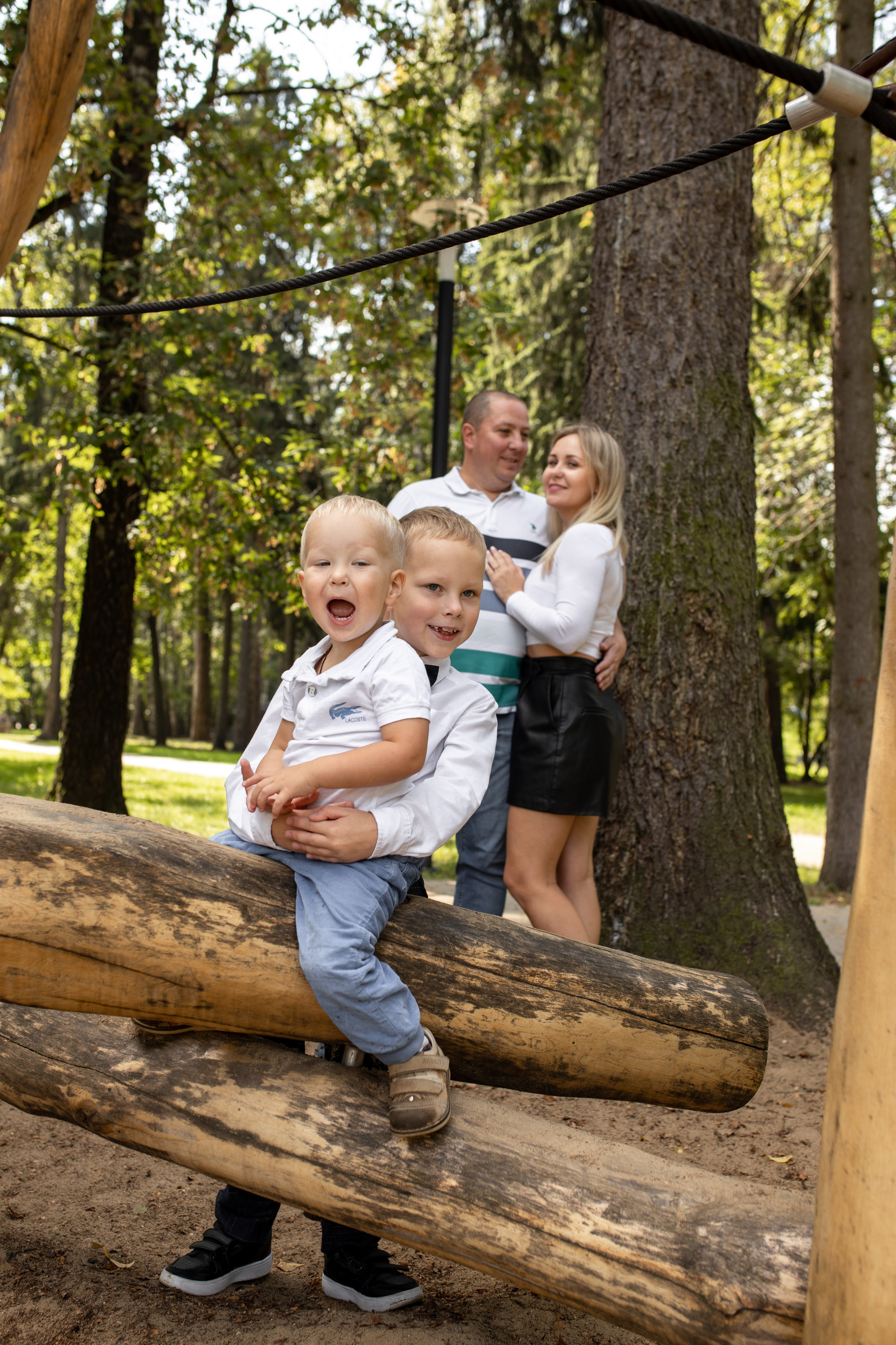Семейная фотосессия в парке для Оли. Фотограф в Железнодорожном и Балашихе