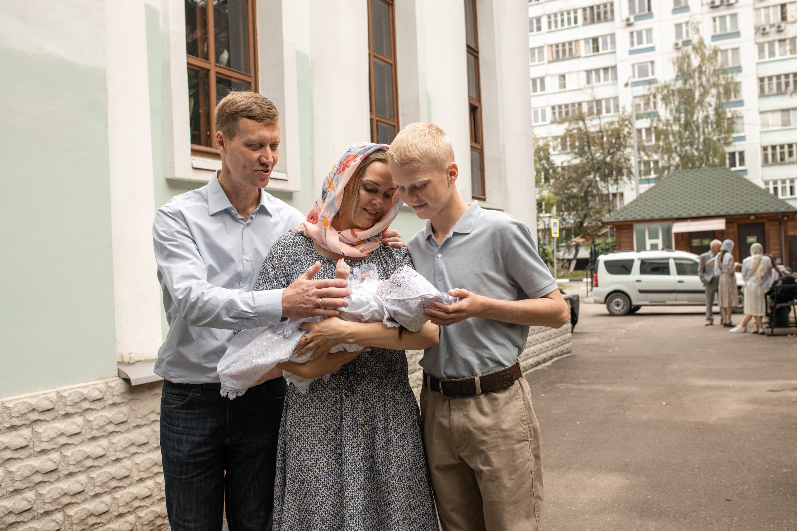 Таинство крещения Вероники. Фотограф в Железнодорожном и Балашихе