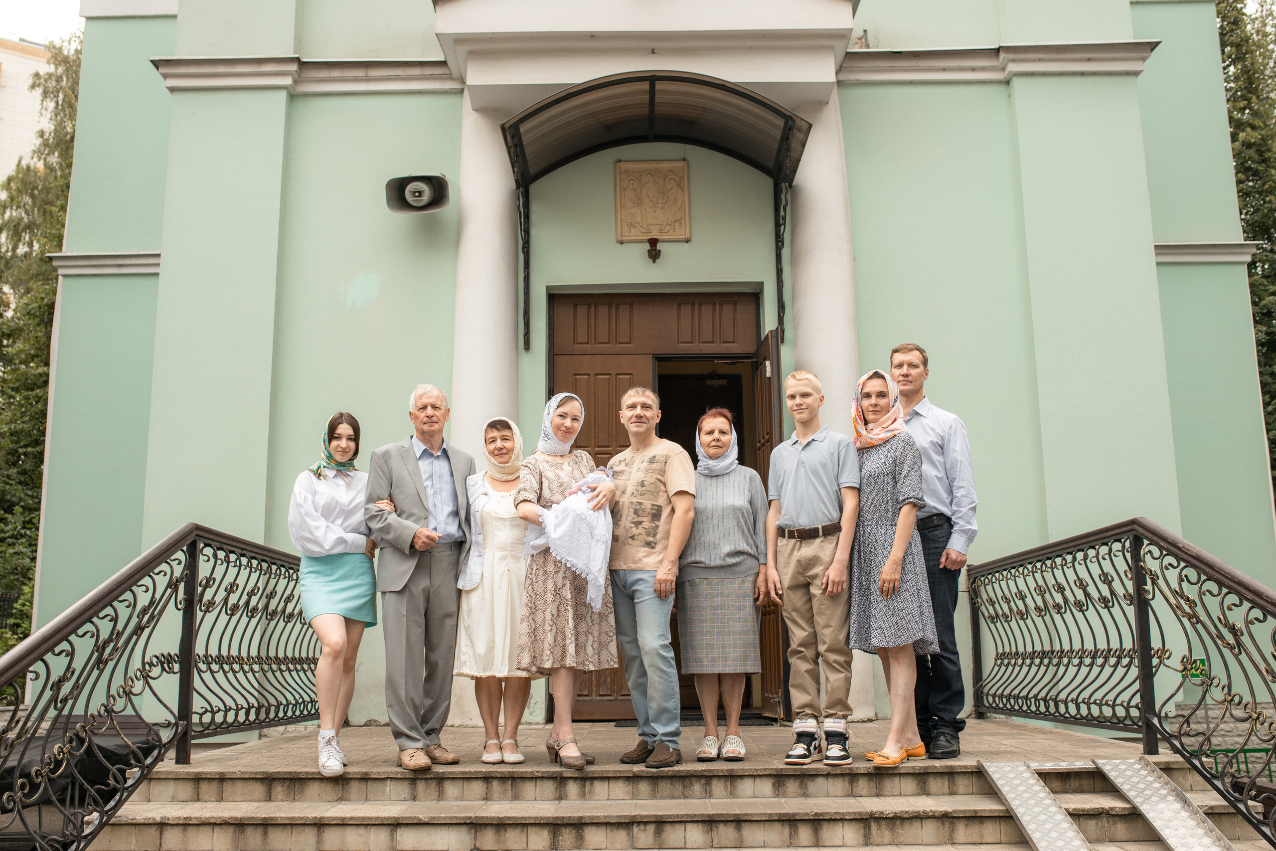 Таинство крещения Вероники. Фотограф в Железнодорожном и Балашихе