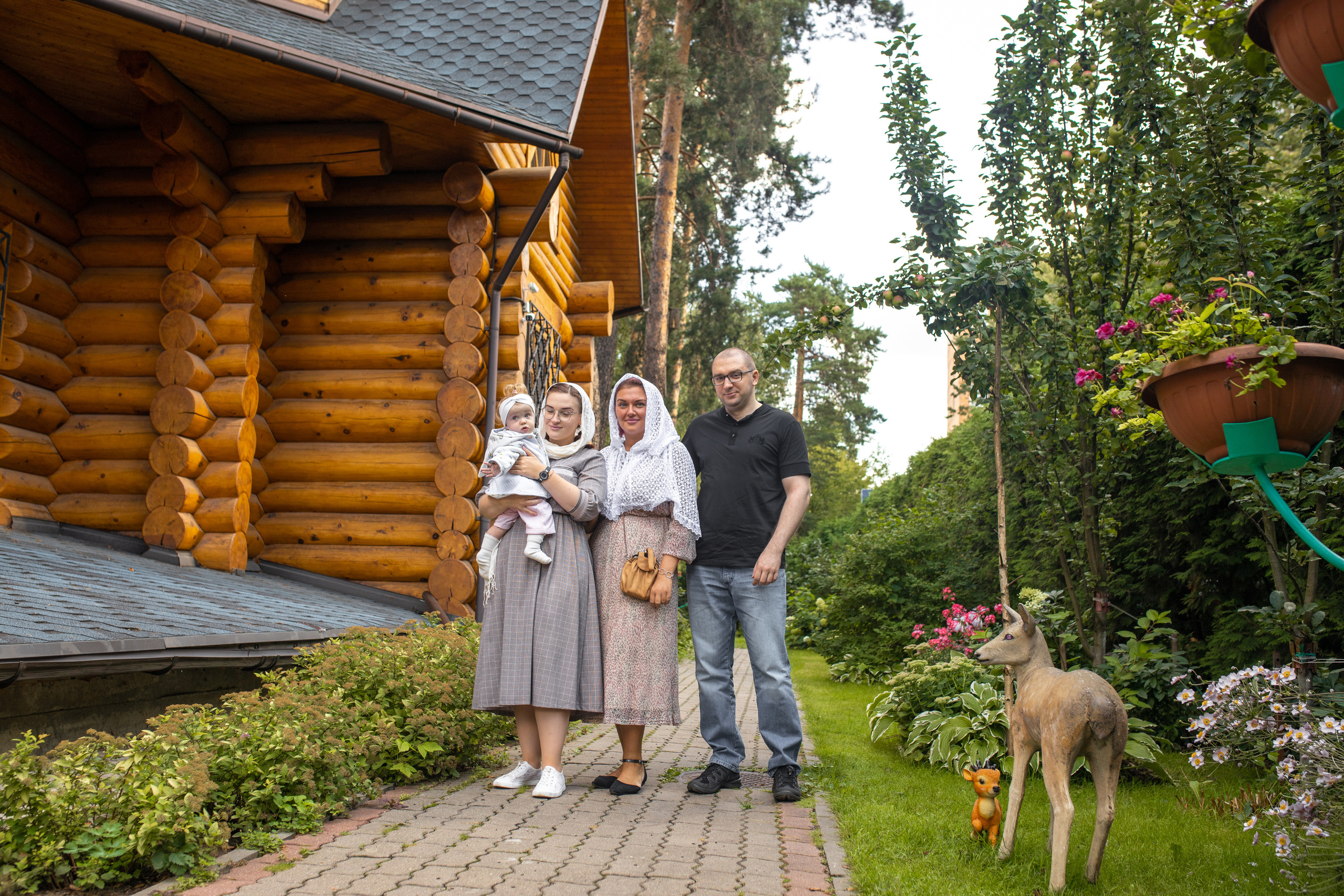 Фотосессия Таинства крещения ВНИИПО. Фотограф в Железнодорожном и Балашихе