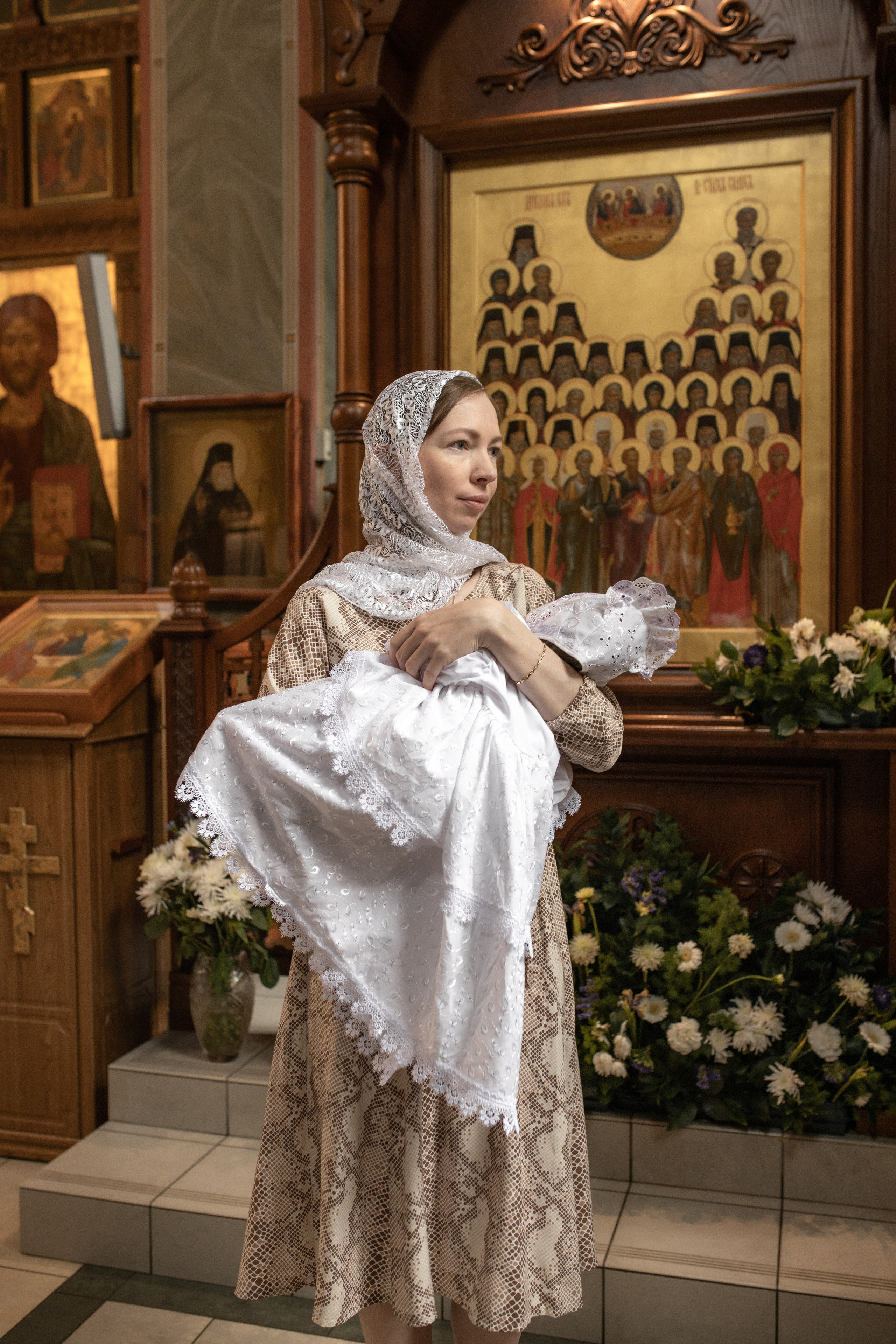 Таинство крещения Вероники. Фотограф в Железнодорожном и Балашихе