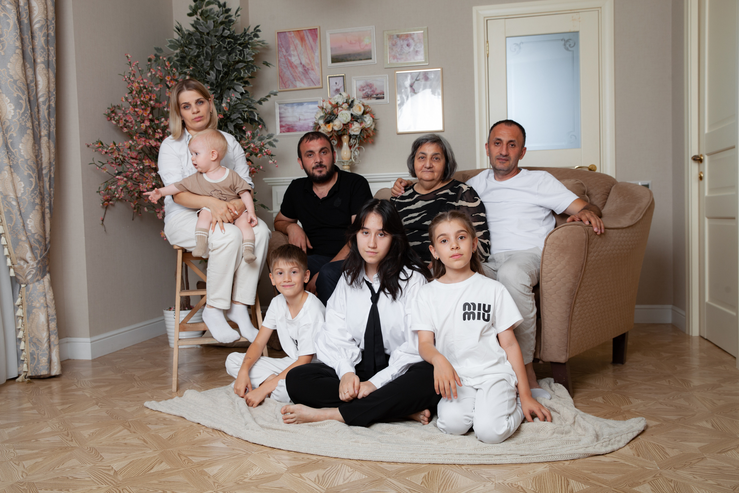 Фотосессия на годик Андраника. Фотограф в Железнодорожном и Балашихе