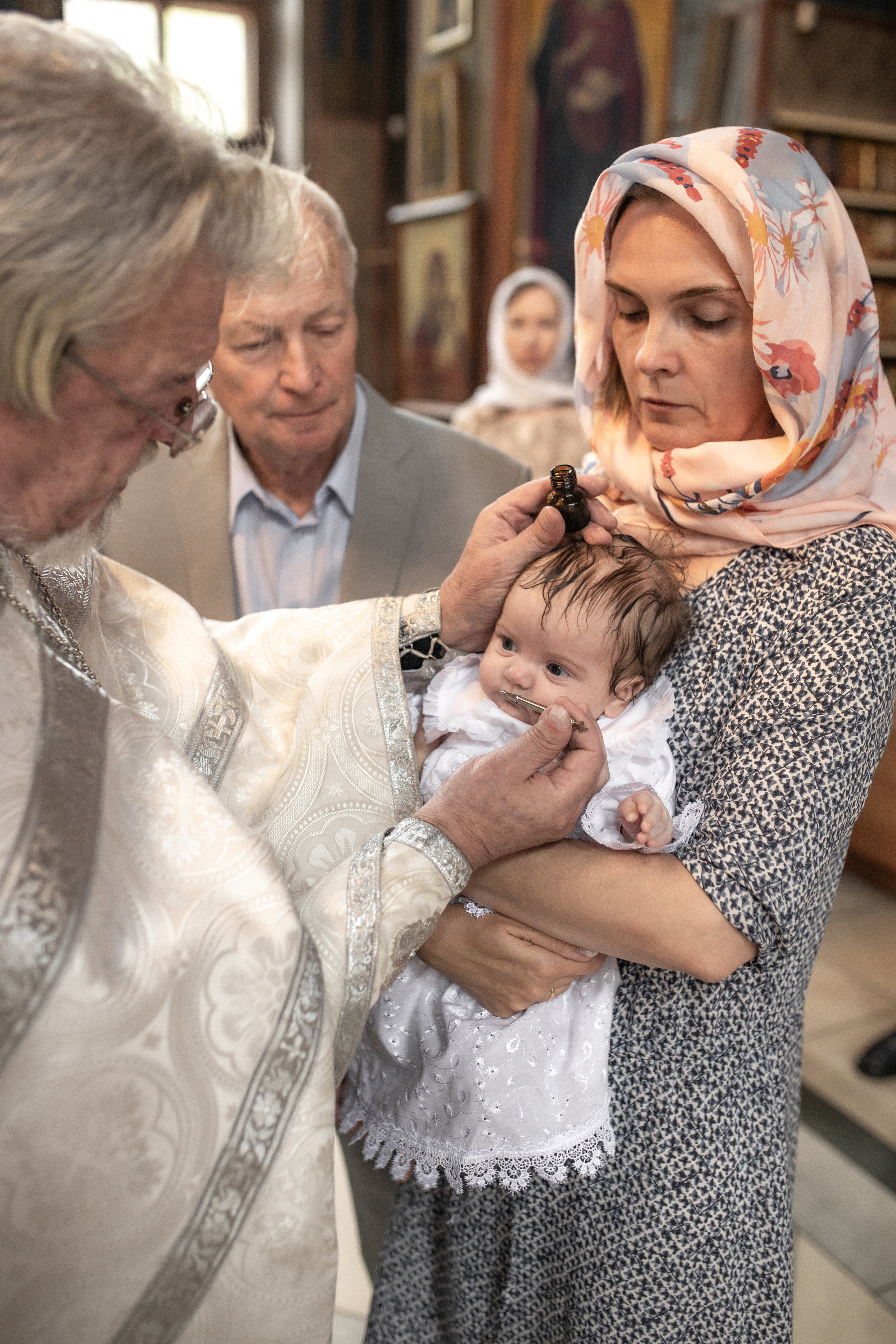 Таинство крещения Вероники. Фотограф в Железнодорожном и Балашихе