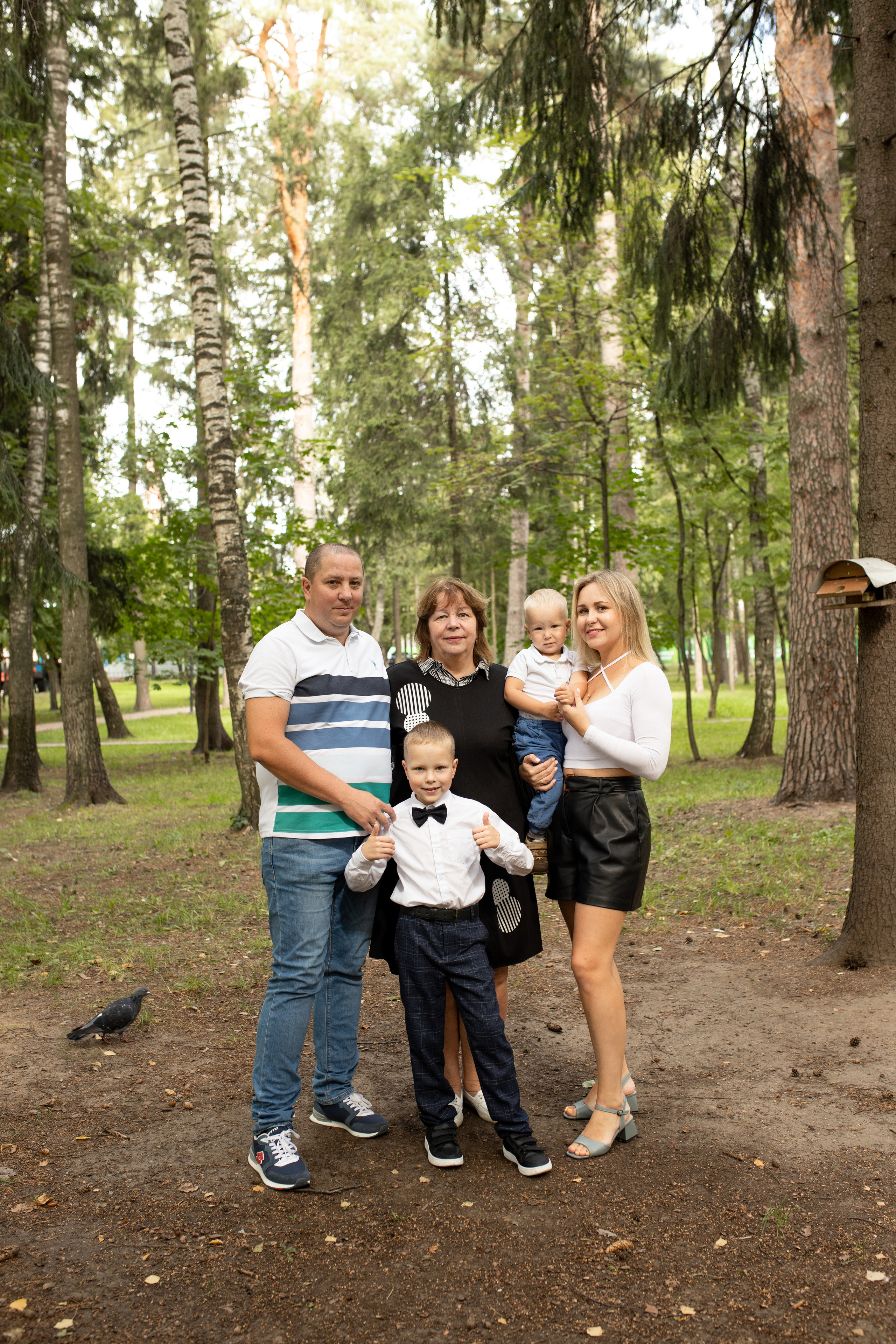 Семейная фотосессия в парке для Оли. Фотограф в Железнодорожном и Балашихе