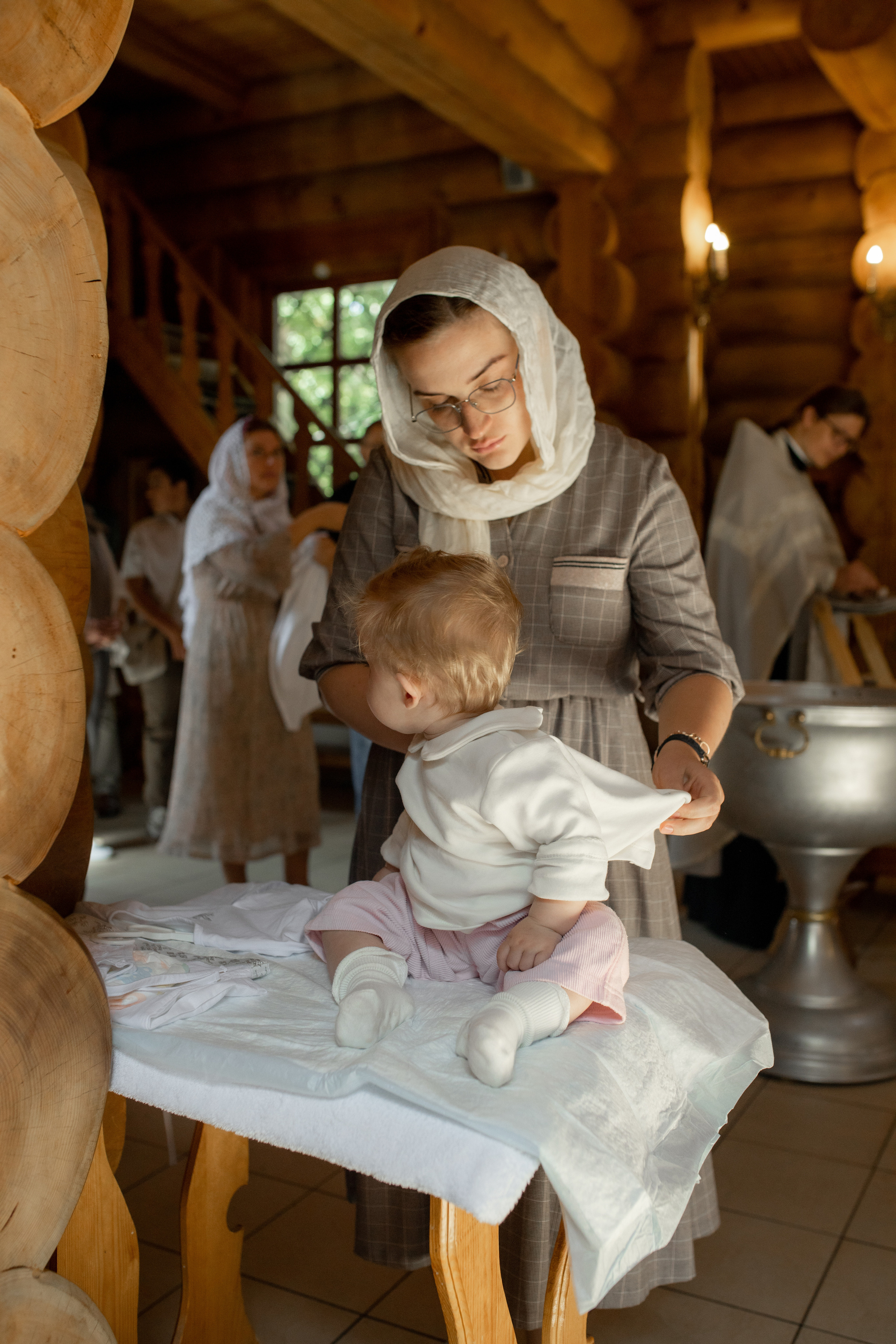 Фотосессия Таинства крещения ВНИИПО. Фотограф в Железнодорожном и Балашихе